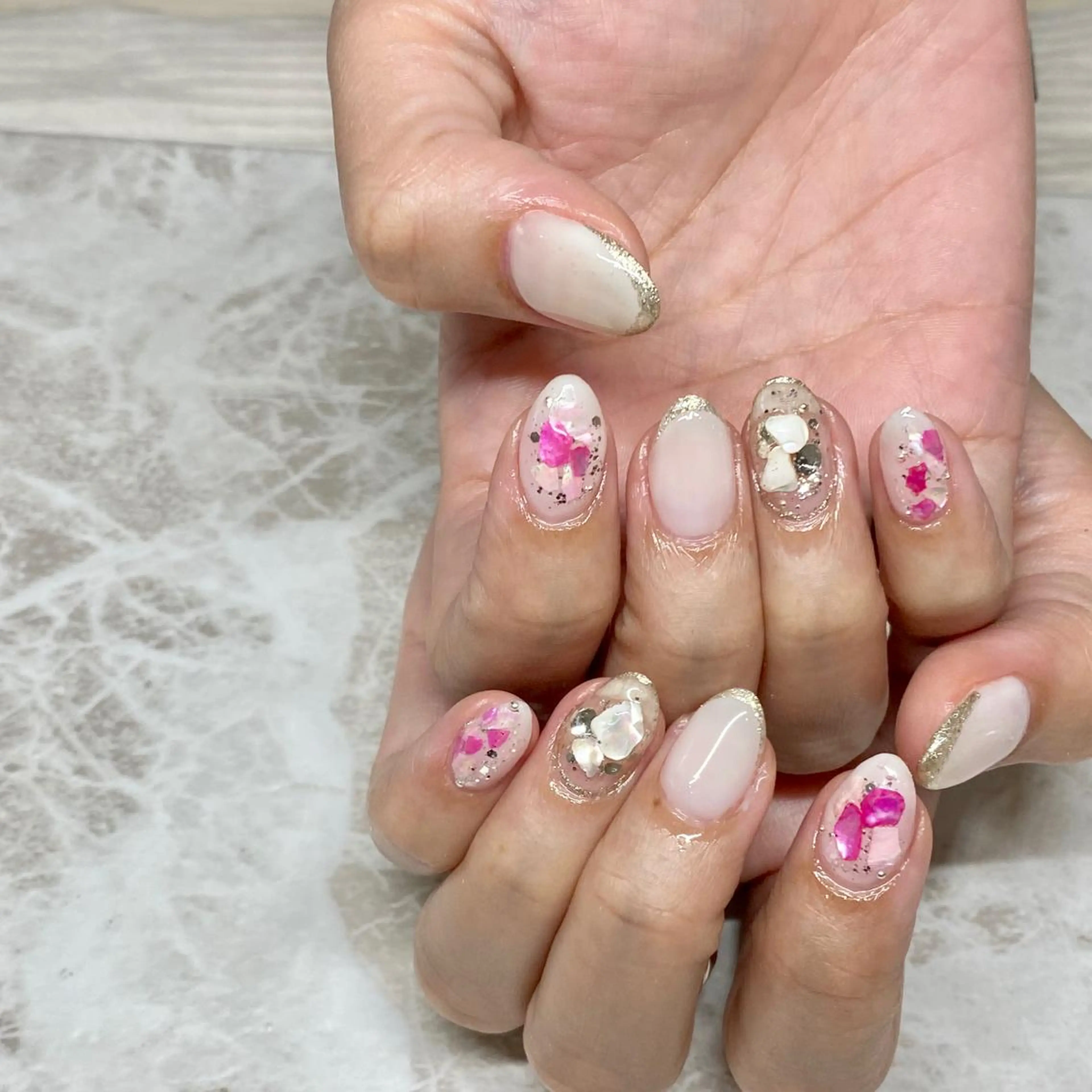 ネイル ハンドネイル reco nail所属・池田 美穂のネイルデザイン