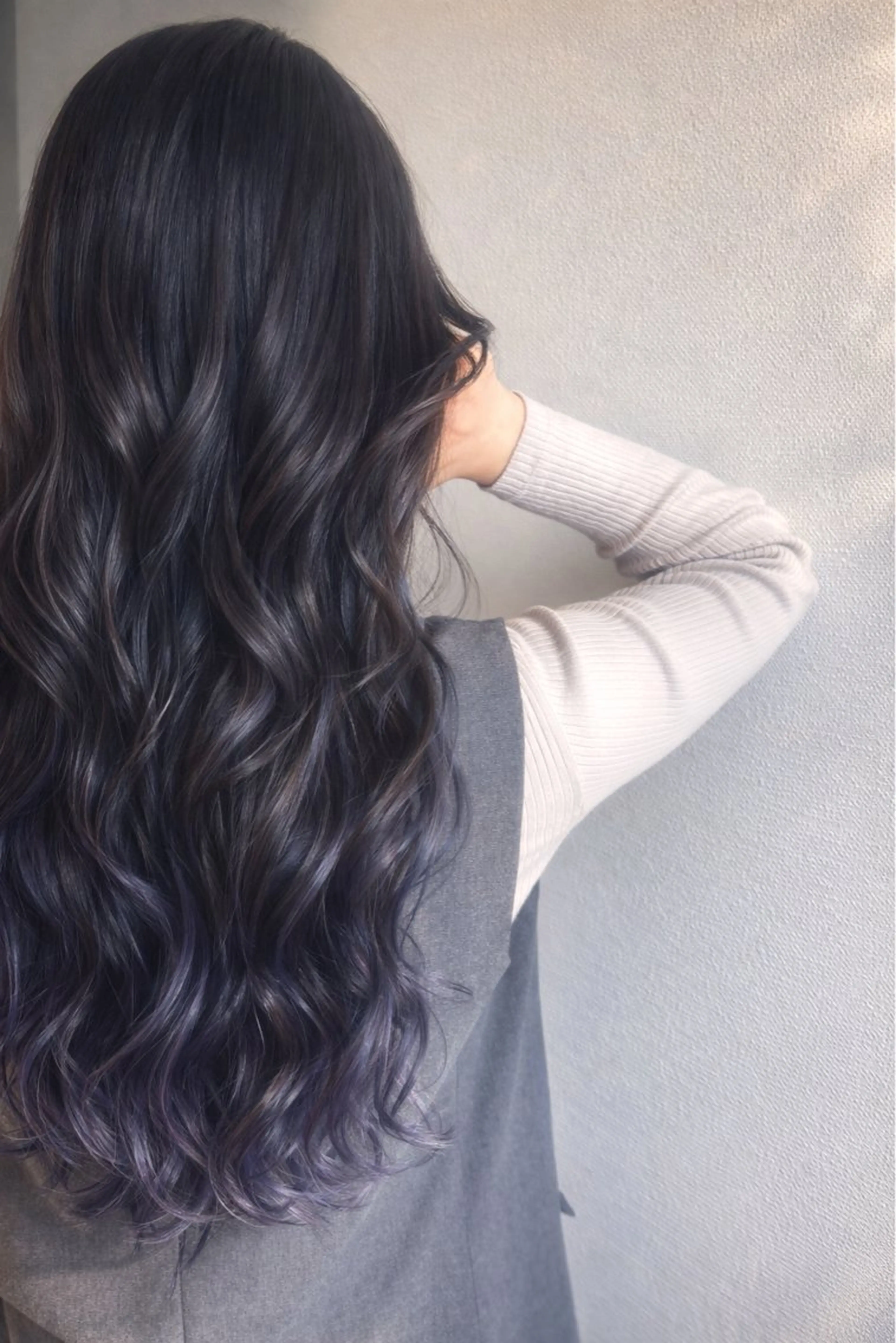 ロング カット ヘアカラー 1%【横浜】 髪質改善&ケアカラーのヘアスタイル