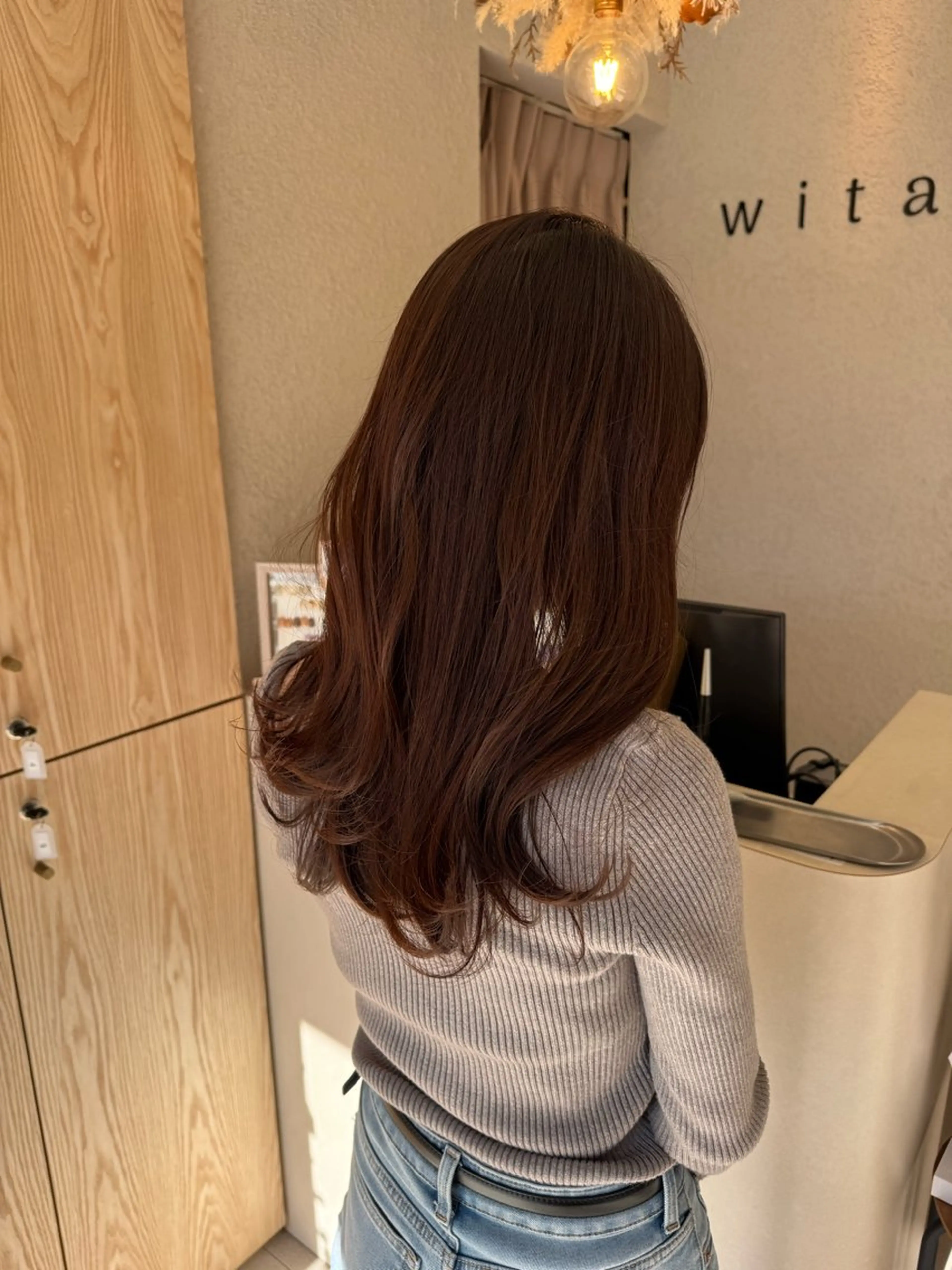 ロング カラー 蟹江 聡太✨レイヤーカットのヘアスタイル