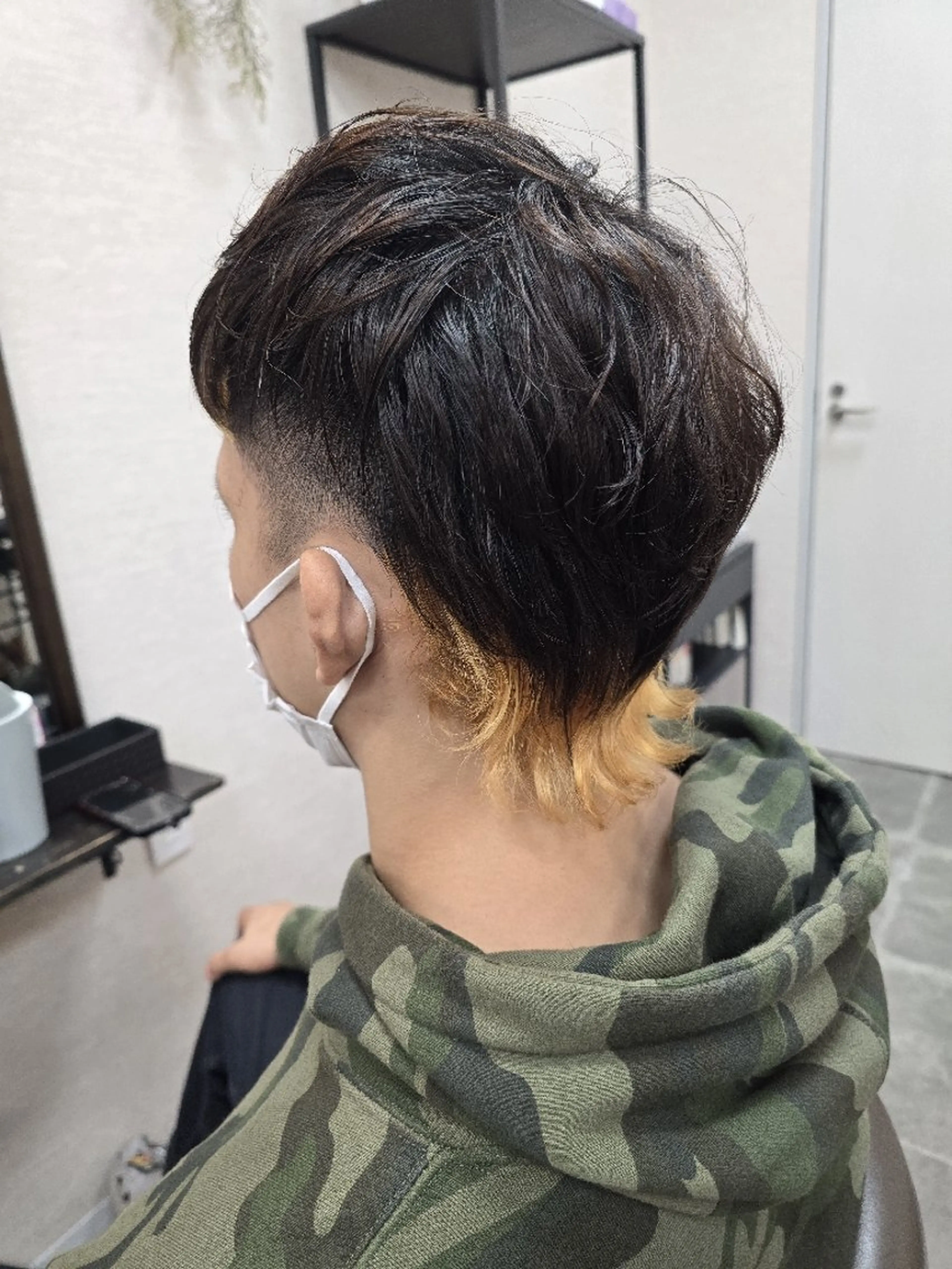 ショート メンズ カラー メンズ韓国風 韓国風ヘア 石川(park) ジェウンのヘアスタイル