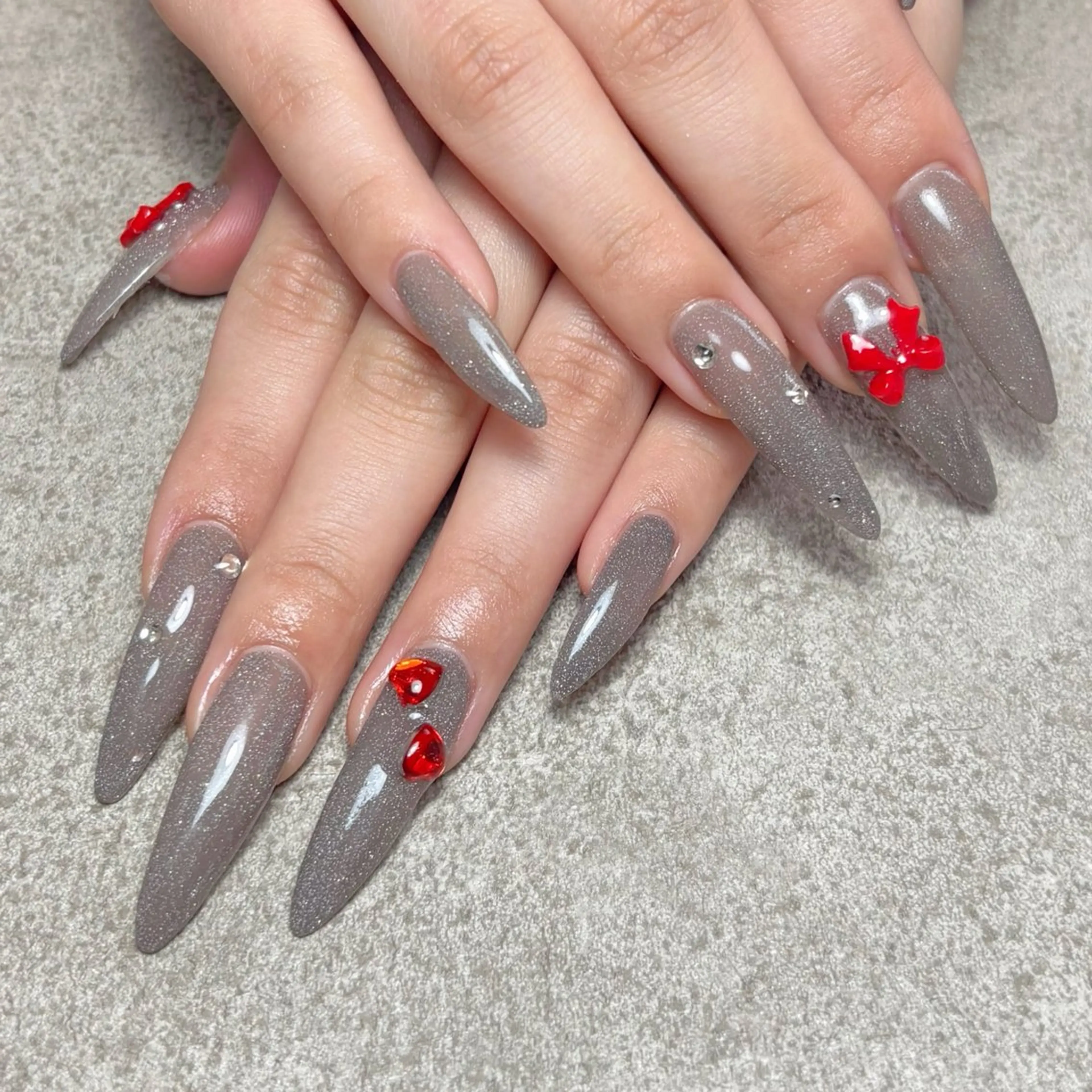 ネイル ロングネイル スーパーロングネイル nailroom DIASOMNIAのネイルデザイン