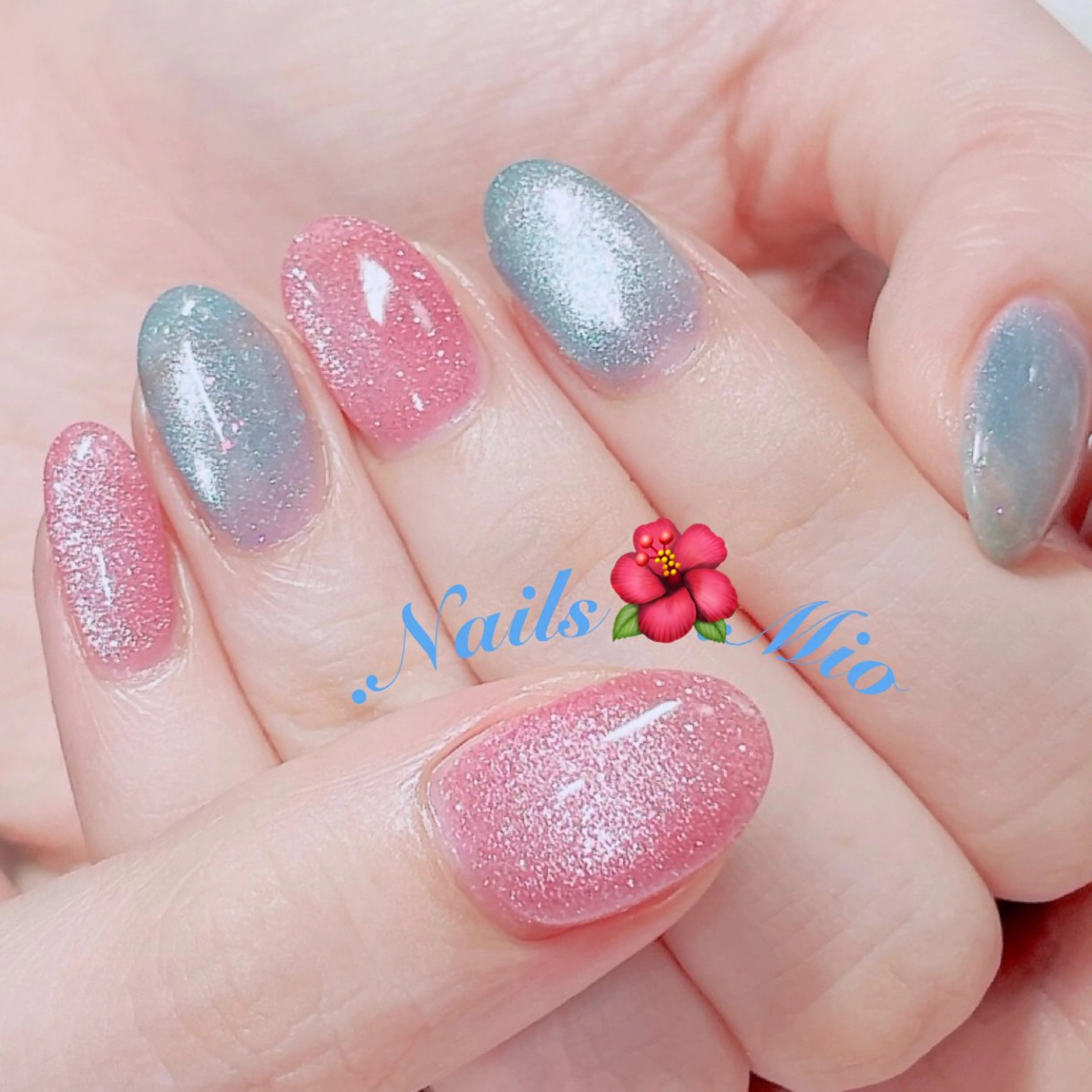 ネイル ジェルネイル マグネットネイル .Nails Mio 赤羽西ネイルサロンのネイルデザイン