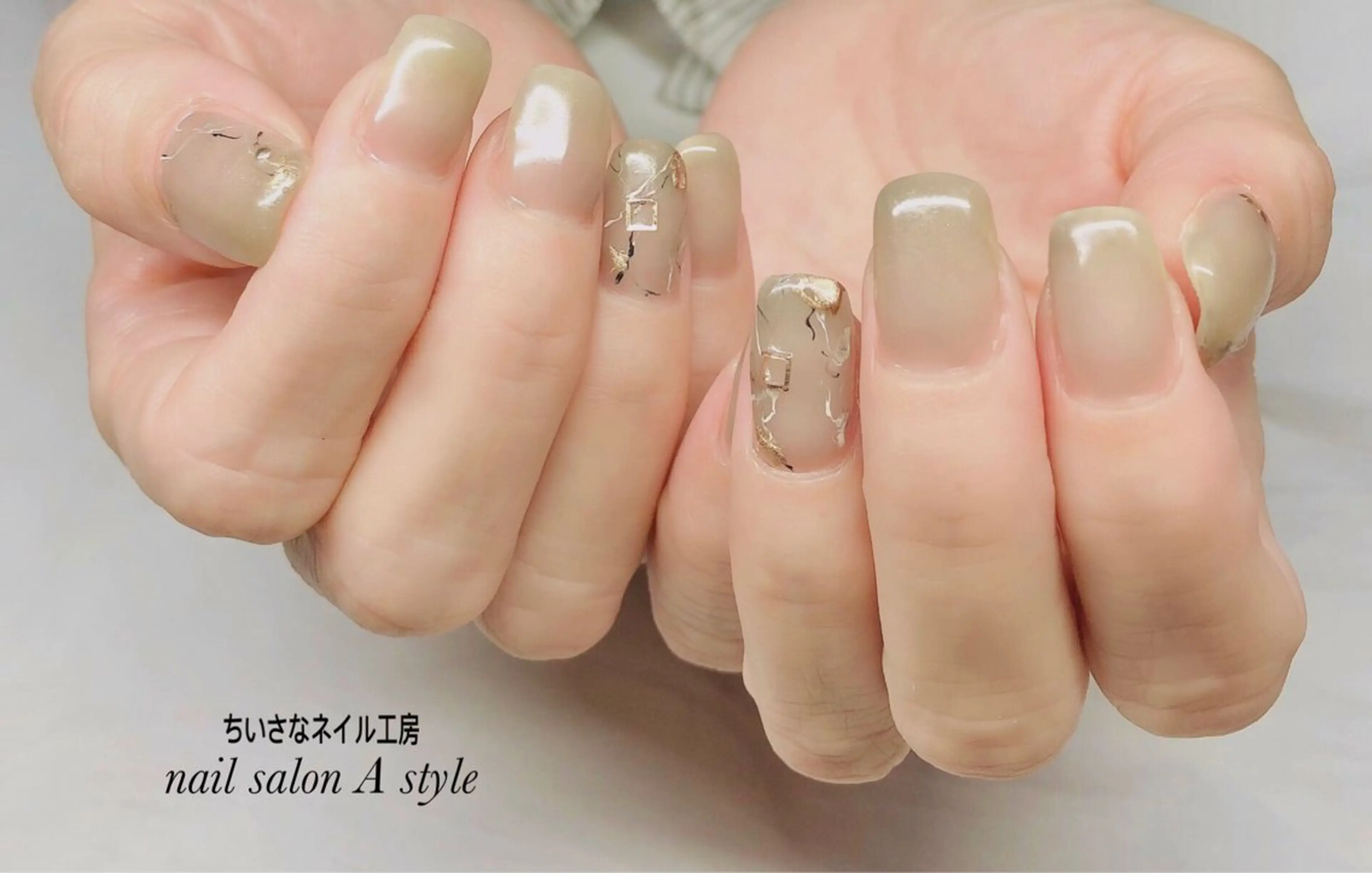 ネイル 大理石ネイル(マーブル) nail salon A styleのネイルデザイン