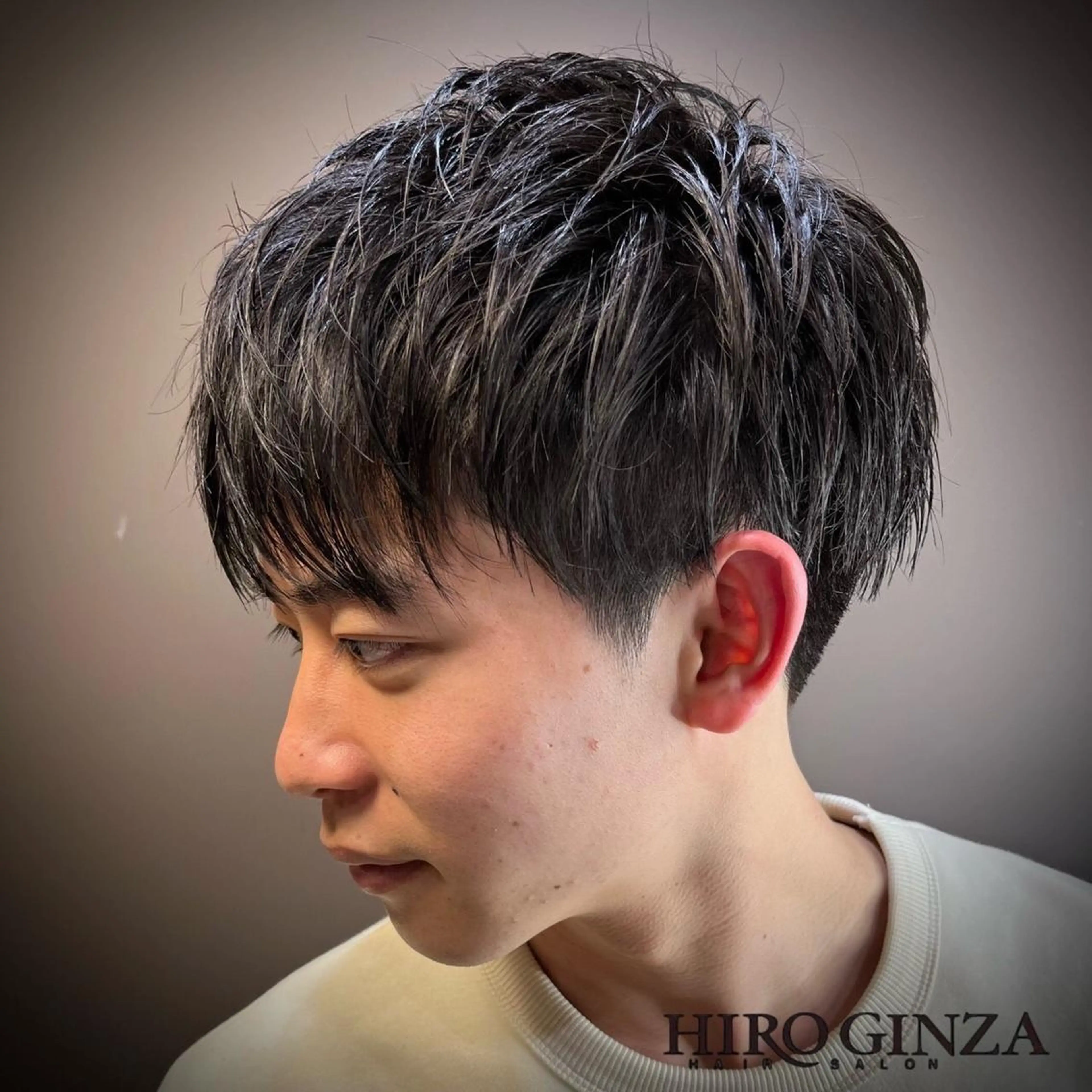 メンズ HIRO GINZA 新橋銀座口店所属・モデル募集中✂︎ えなかのヘアスタイル