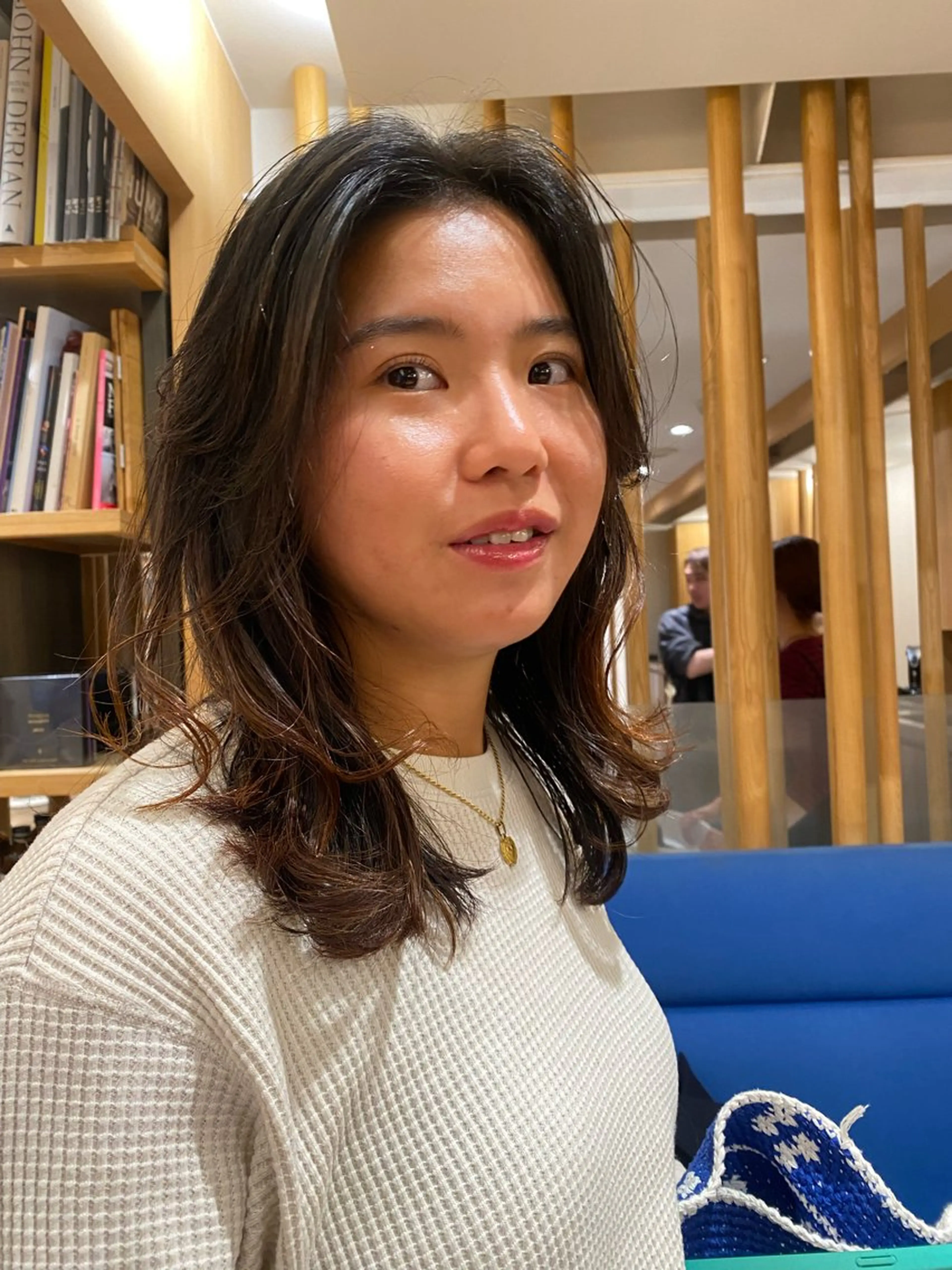 ミディアム カット 🌻おおとみはな/ ボブ/Wカラー🌻のヘアスタイル