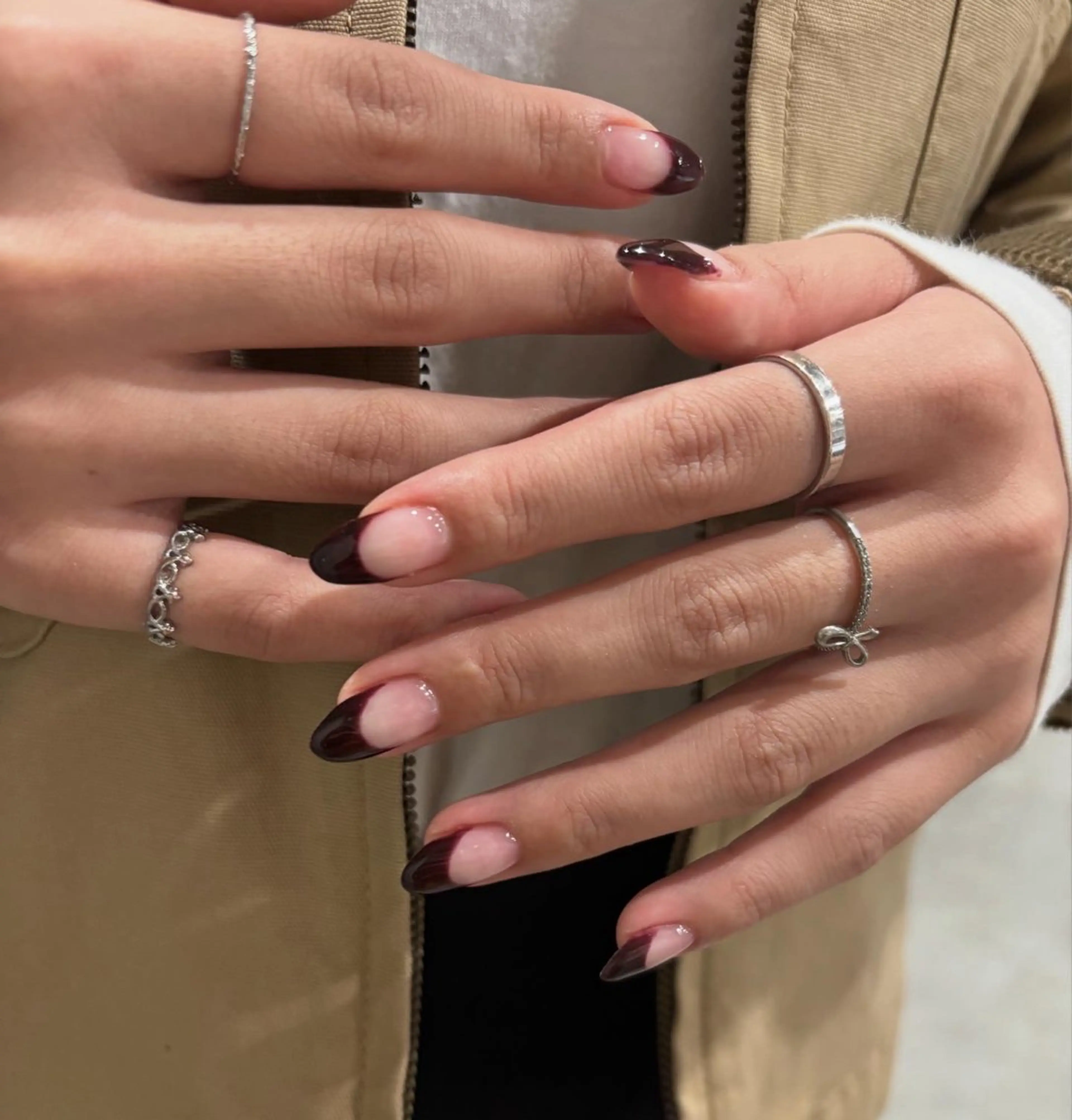 ネイル フレンチネイル ogura maoのネイルデザイン