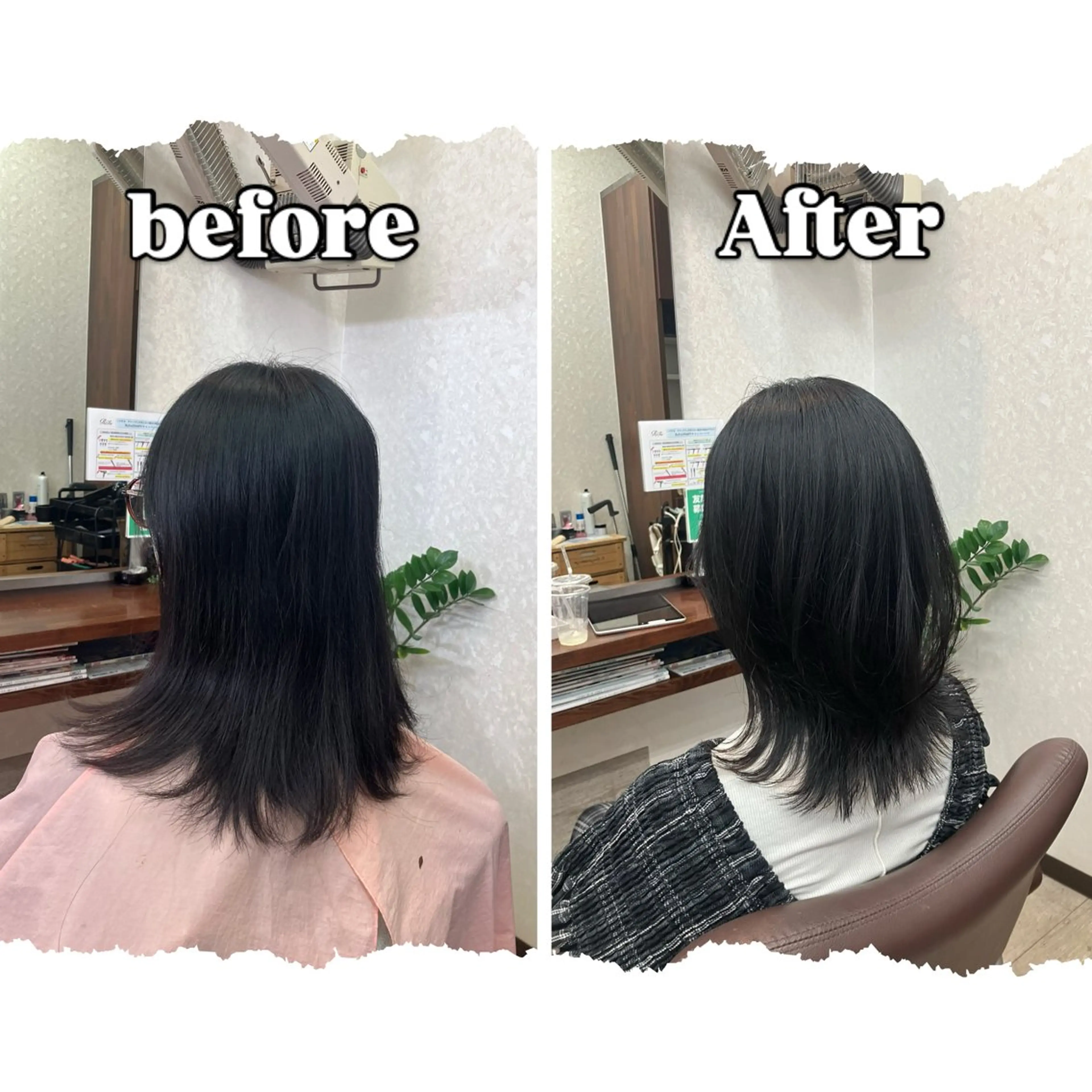 ミディアム カット Naka haraのヘアスタイル