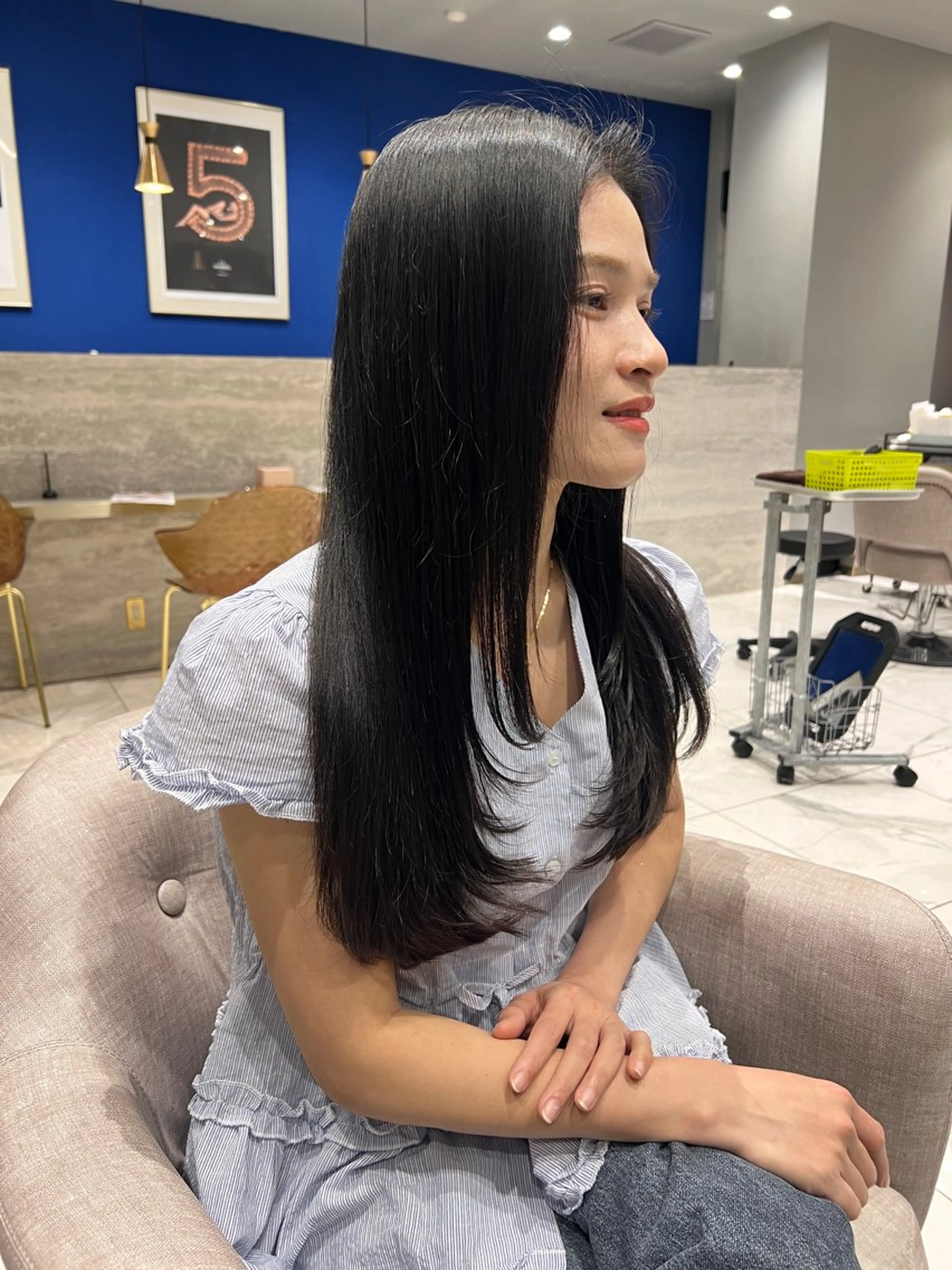 ロング ロングレイヤー レイヤーカット ロング 志田 ほん/ メンズパーマのヘアスタイル