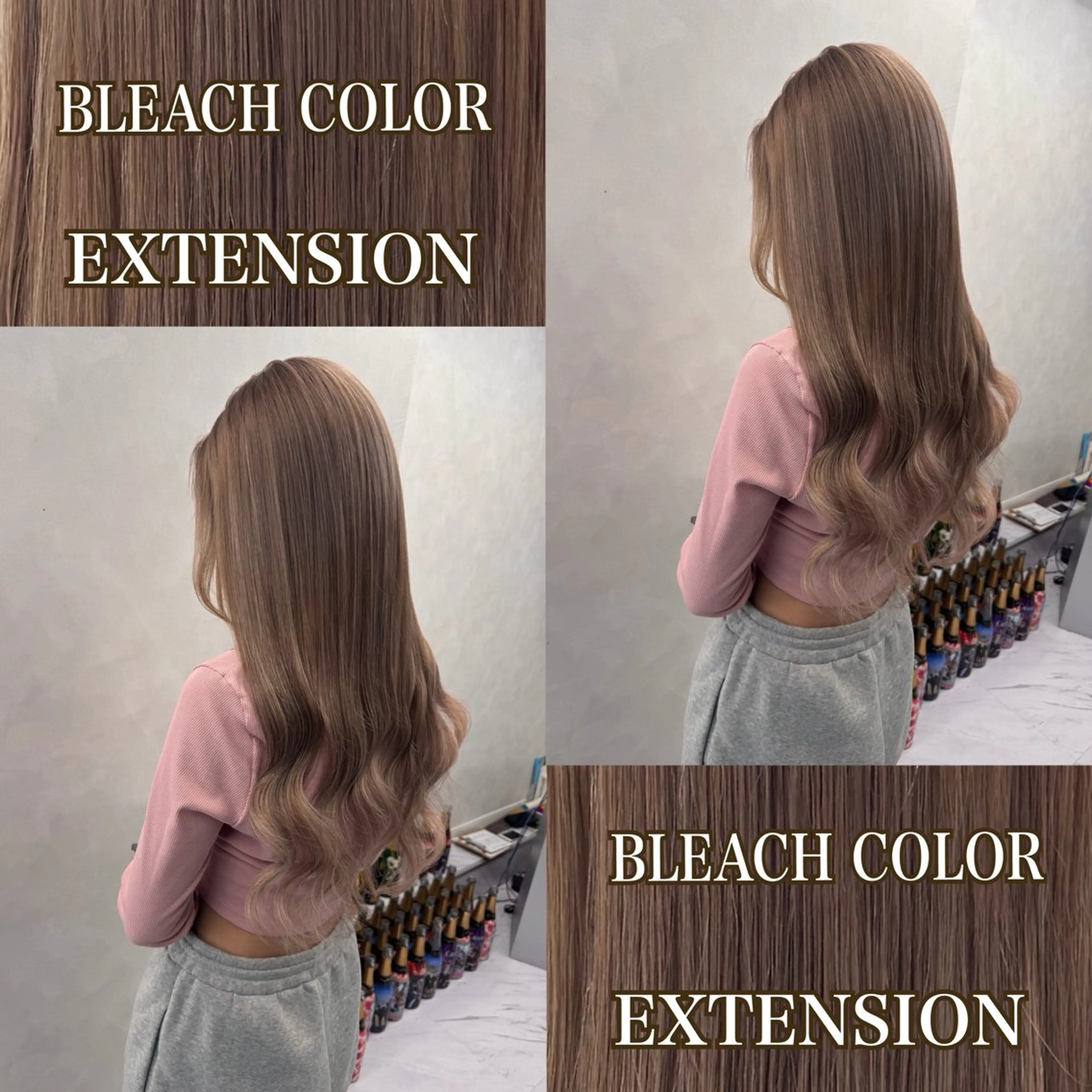 ロング カラー ヘアアレンジ 🔥ハイトーンカラー ギャルNAOKI🔥のヘアスタイル