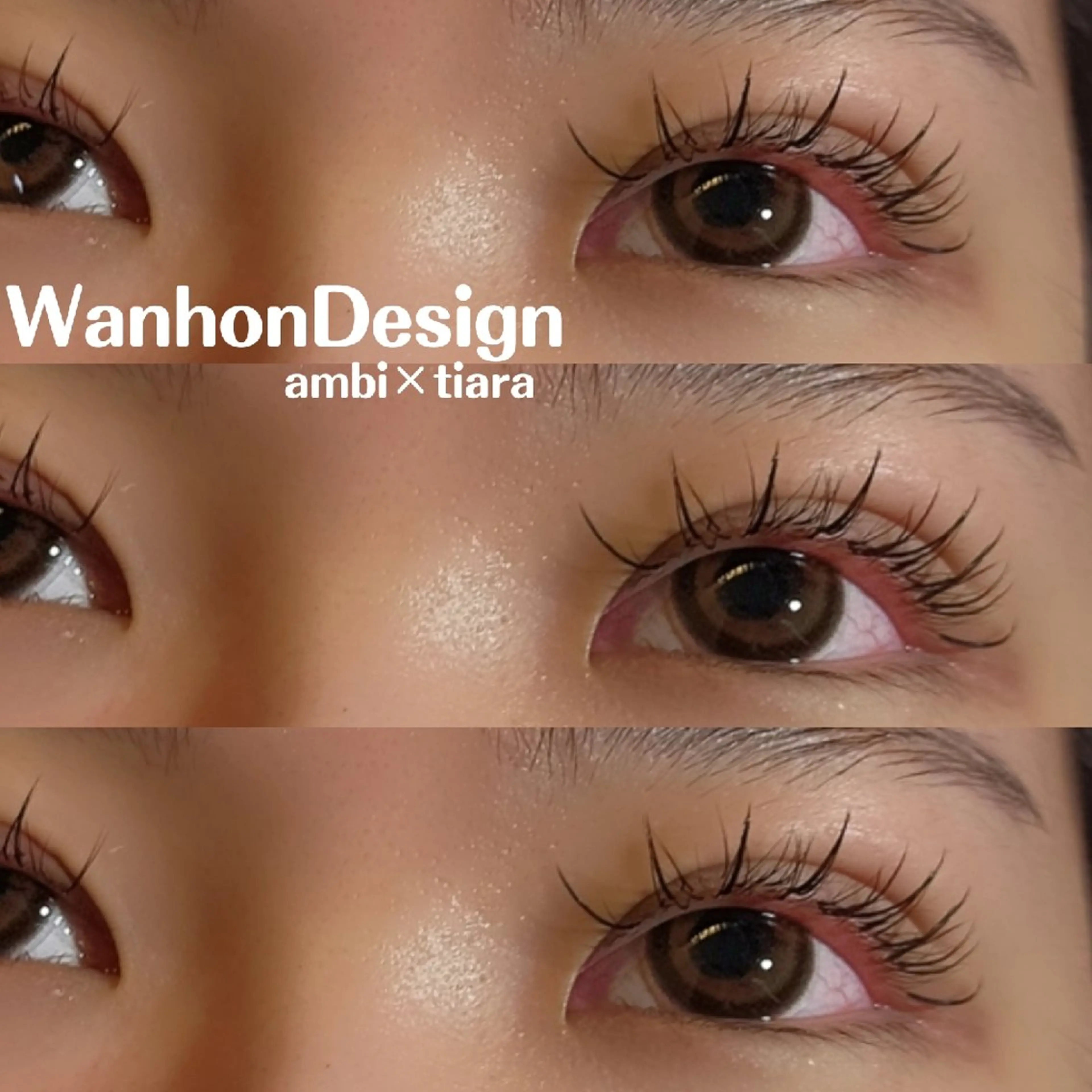 マツエク・マツパ ambi with tiara所属・ambi×tiara NAOKAのマツエク・マツパデザイン