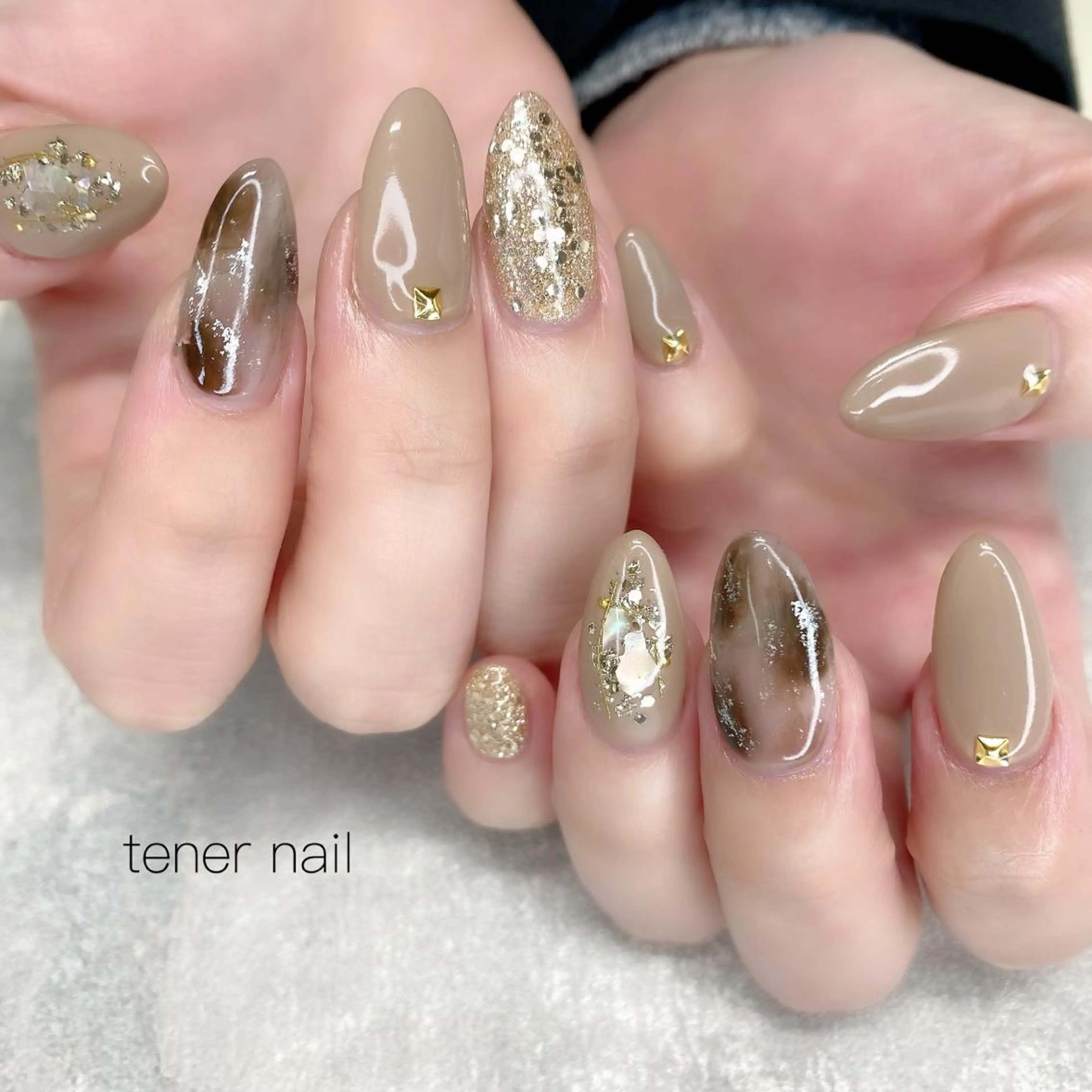 ネイル アートネイル ニュアンスネイル スカルプネイル tener  nail  テネルネイル所属・テネルネイル tener nailのネイルデザイン