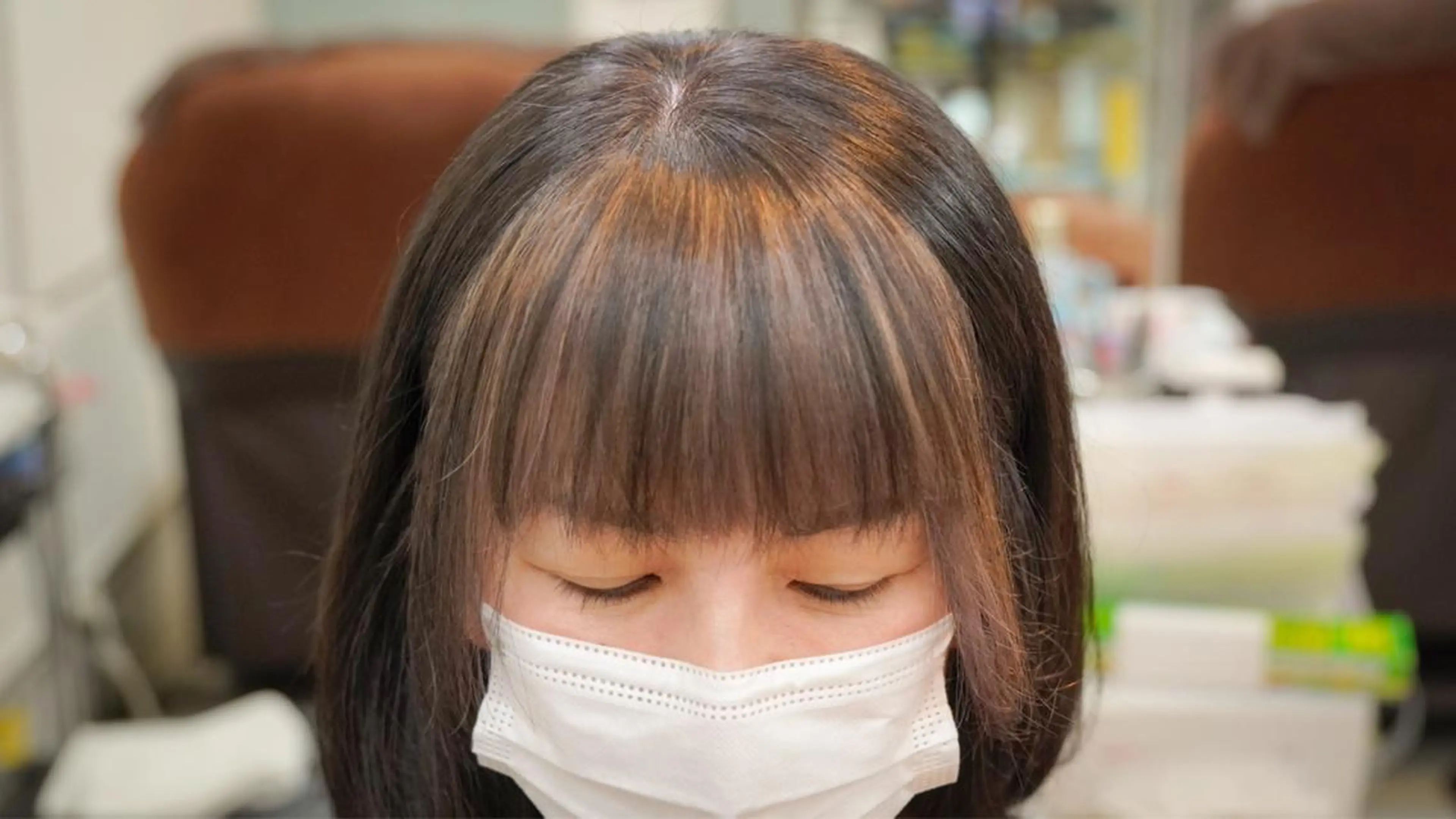 ミディアム カラー ベージュカラー 能登谷 泉稀のヘアスタイル