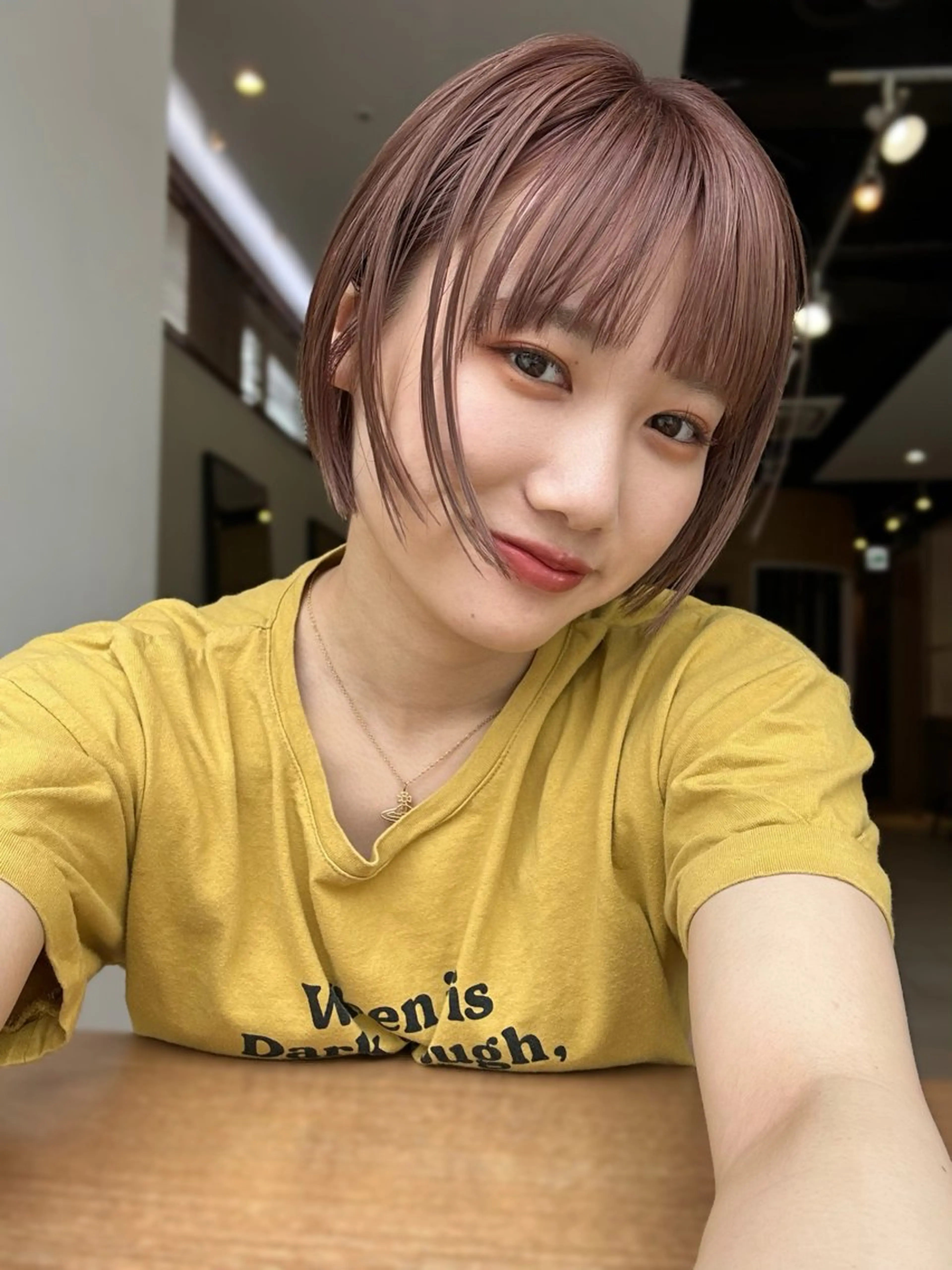 カラー ヘアカラー トリートメント このか/似合わせ/ 透明感/ダブルカラーのヘアスタイル