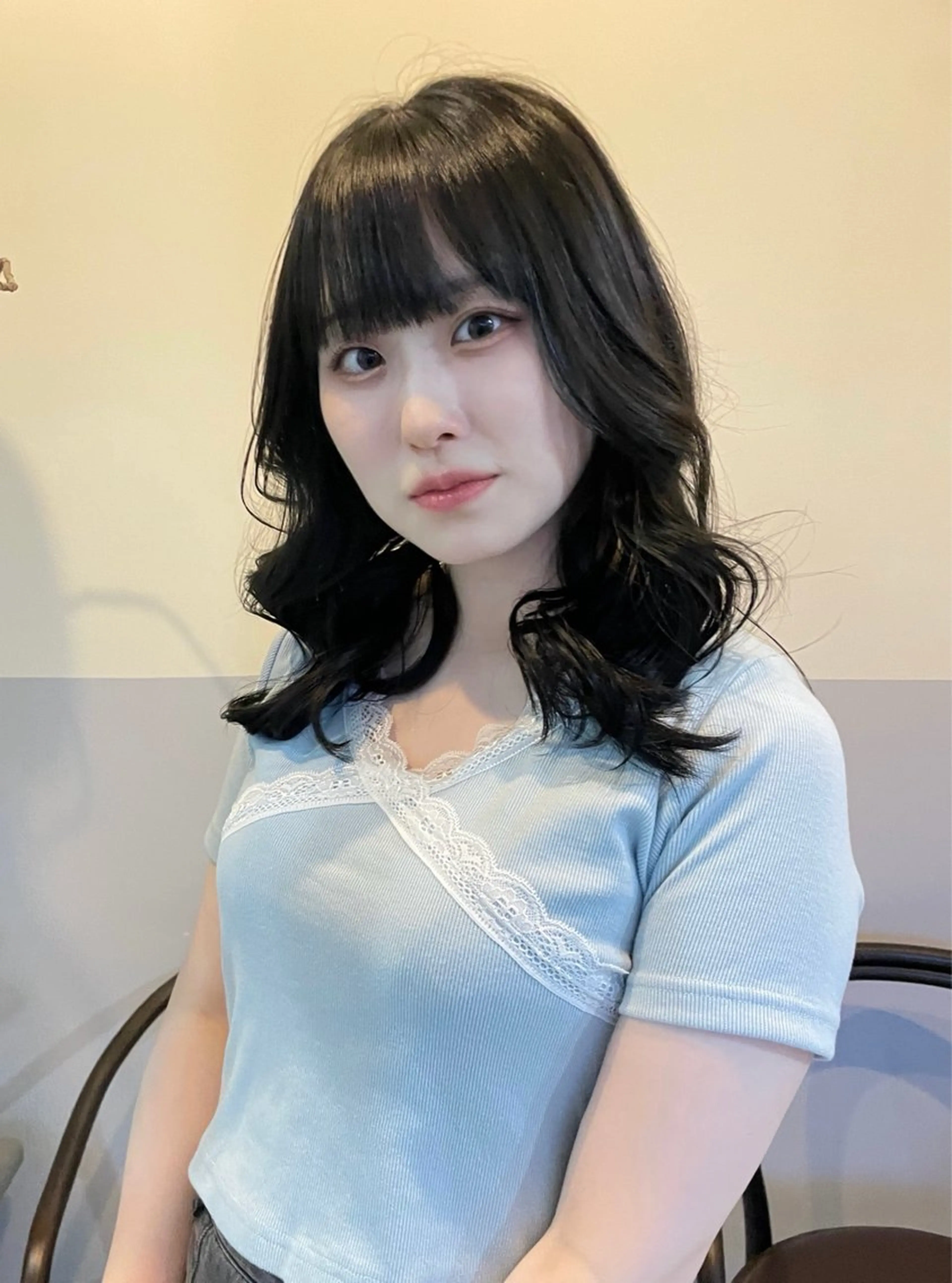 ミディアム HaKUmaison ノエ／久屋大通 高岳のヘアスタイル