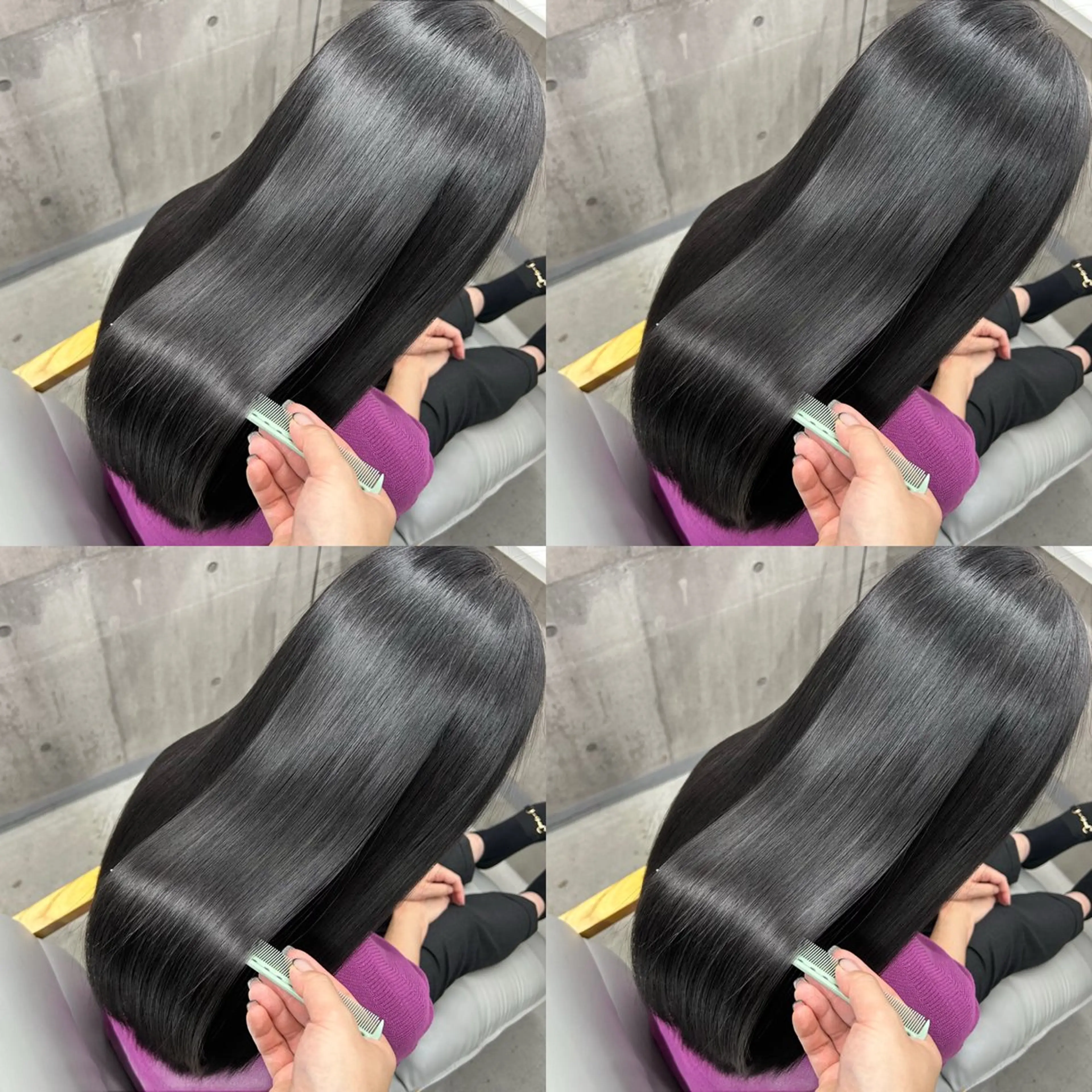 ロング 髪質改善 縮毛矯正 トリートメント 三宮/髪質改善/縮毛 矯正🎀MISAKIのヘアスタイル