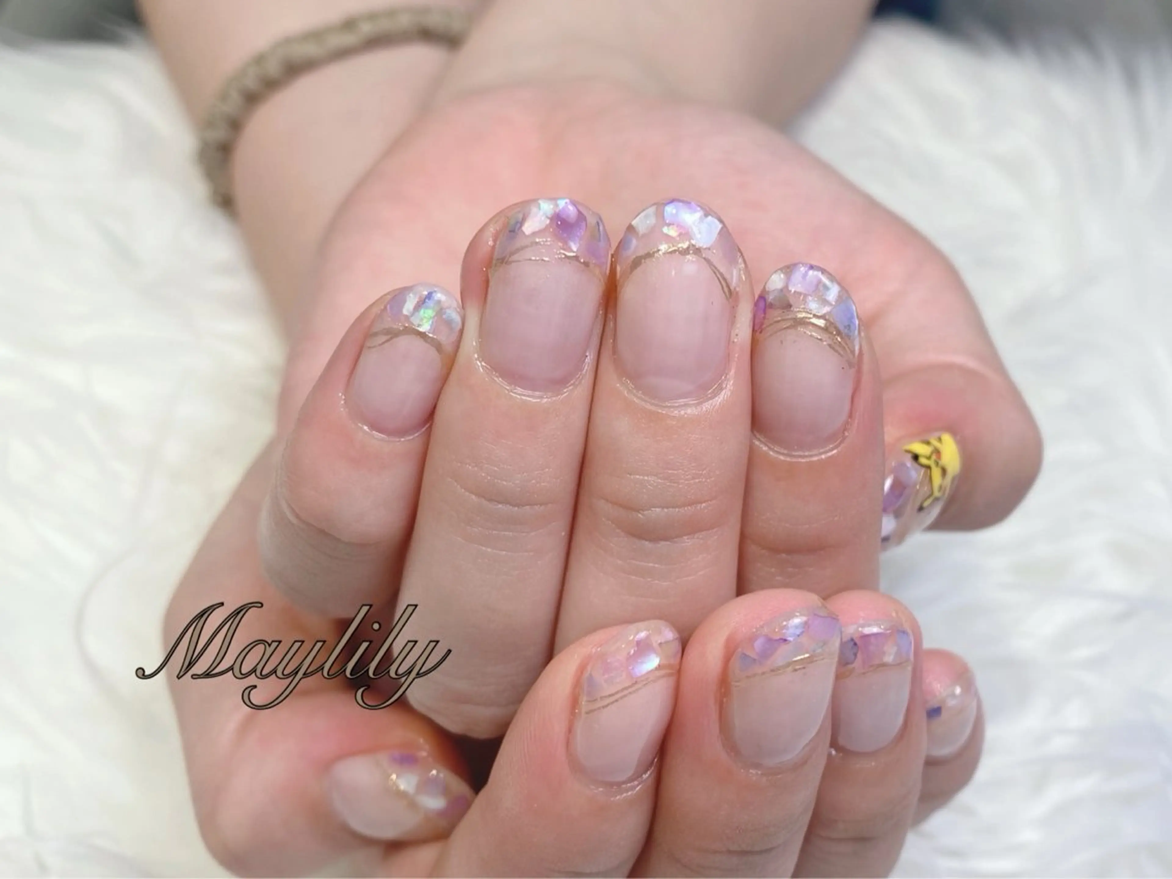 ネイル フレンチネイル ハンドネイル Nail salon Maylily所属・Nail salon Maylilyのネイルデザイン