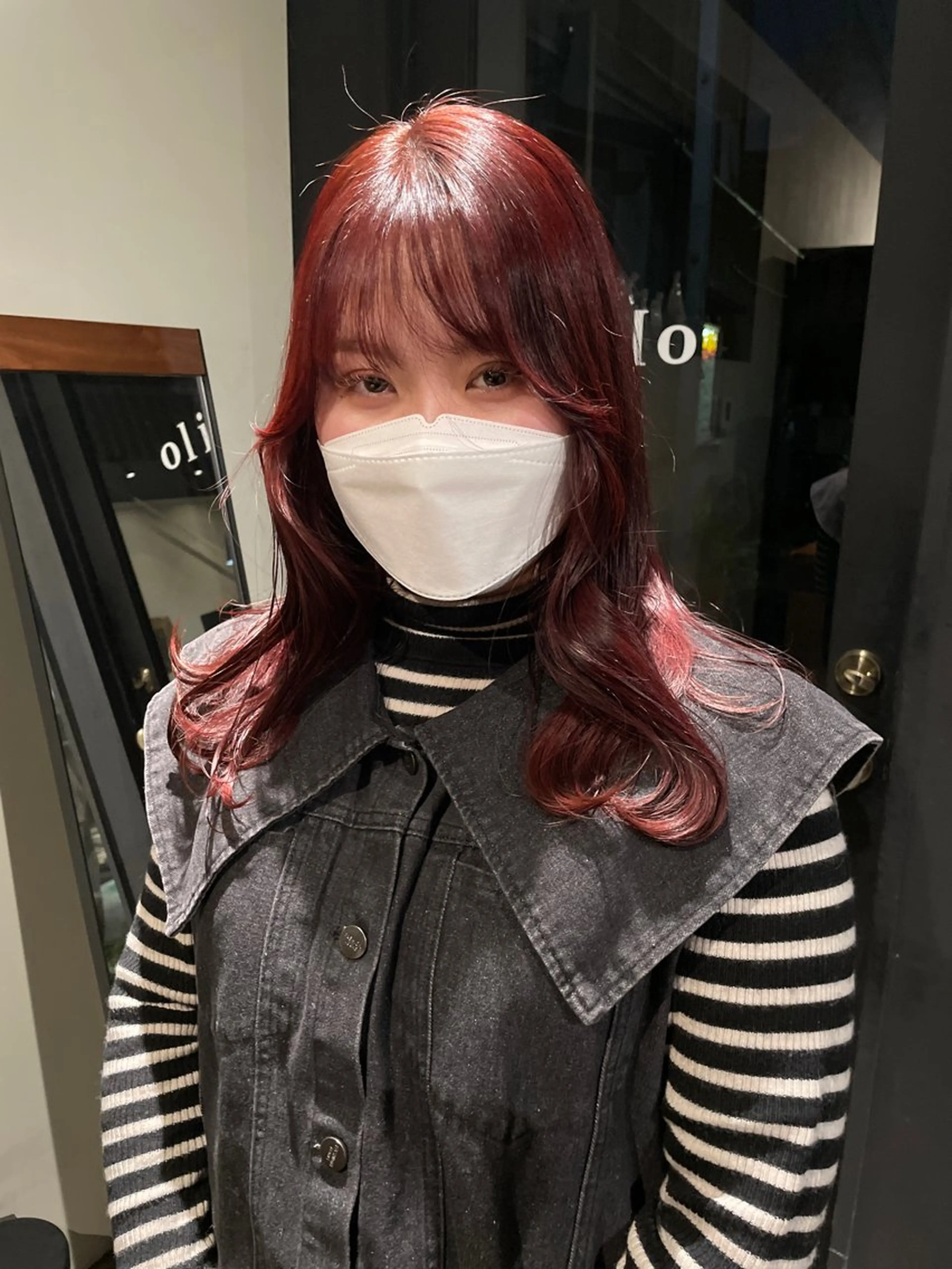 ロング ヘアカラー トリートメント fubuki🪷 似合わせカットカラーのヘアスタイル