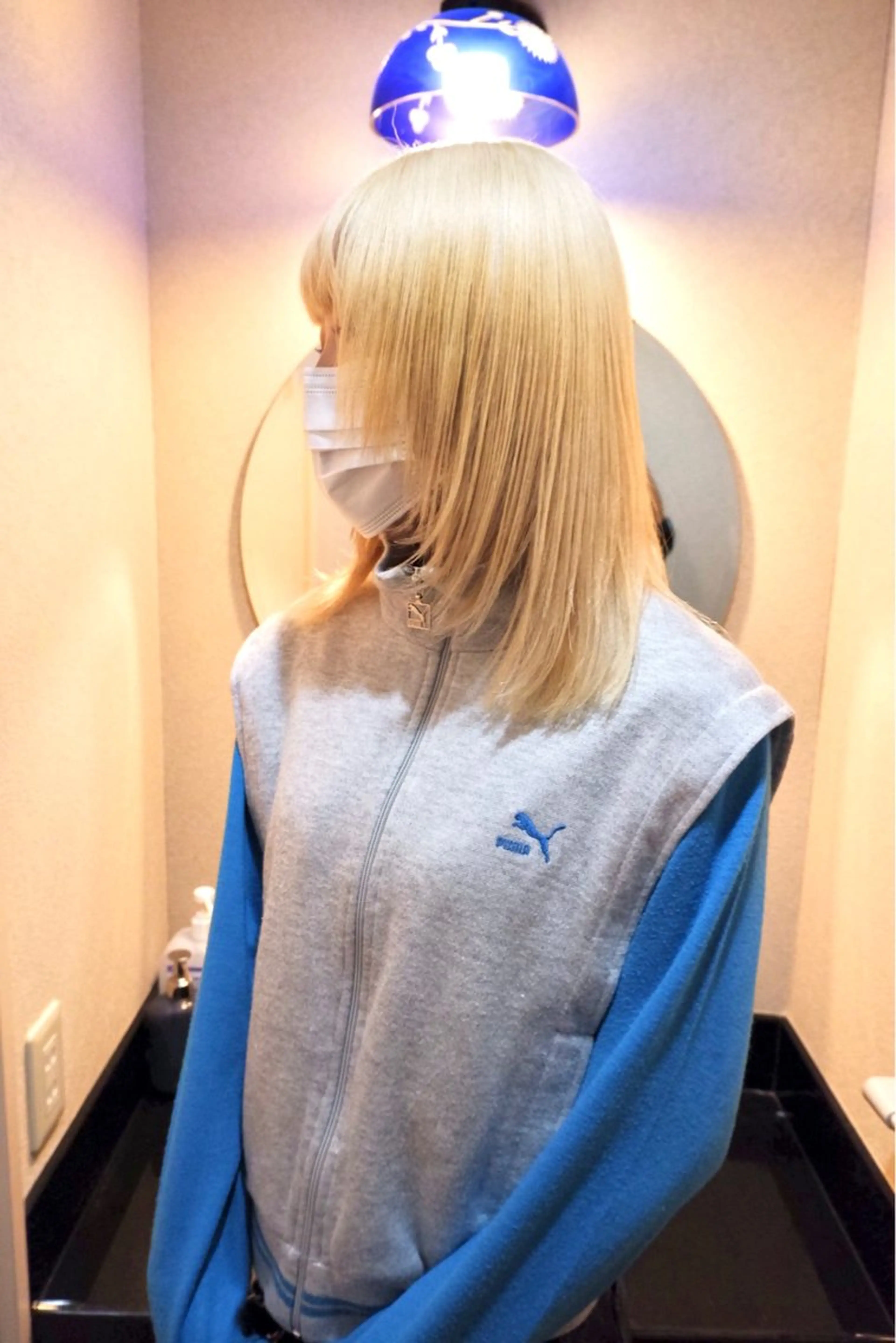 ミディアム カラー ヘアカラー mEg hair creation 新川崎所属・カラー/塚原里沙 川崎のヘアスタイル