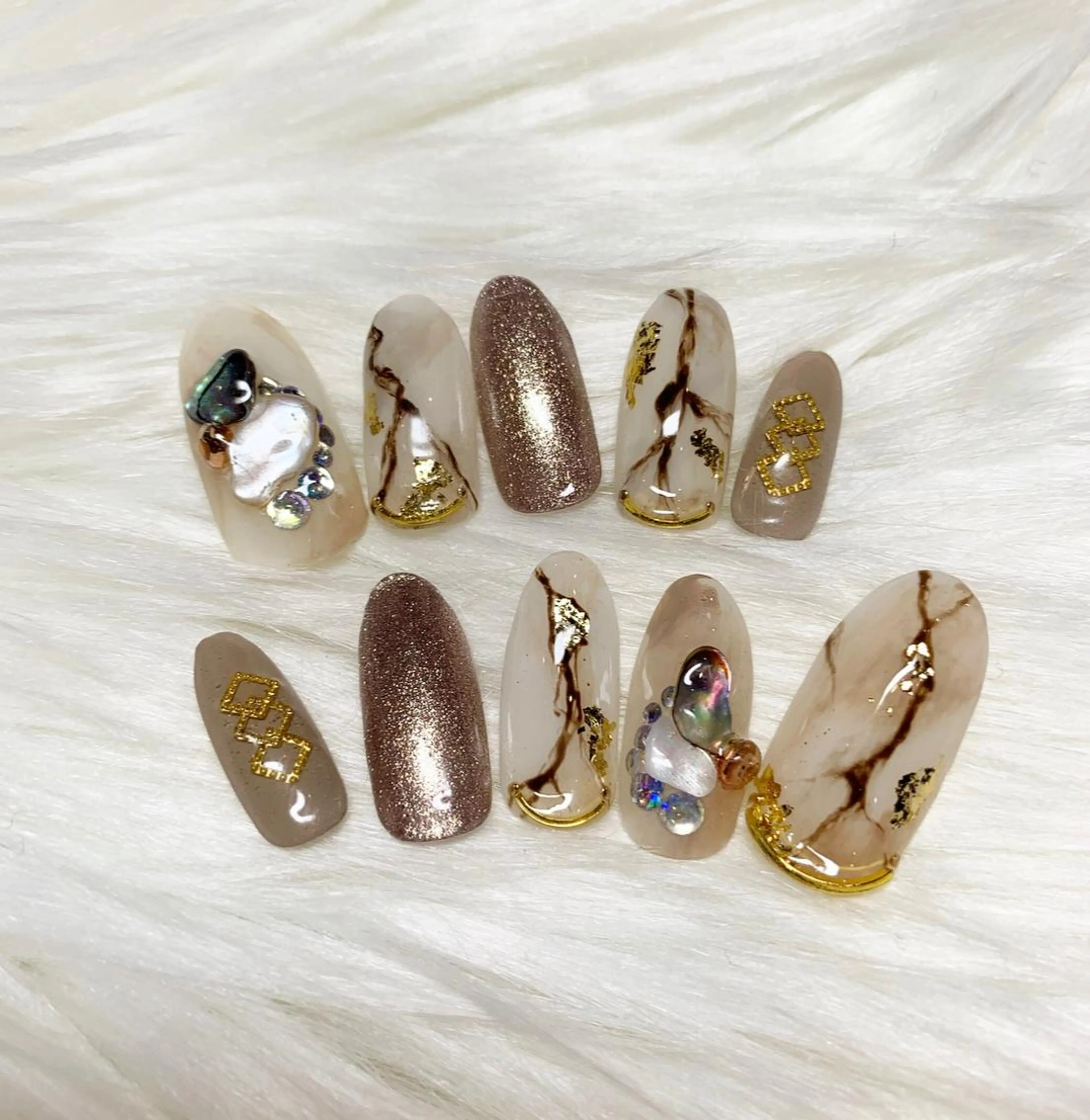 ネイル 駒月 明日香のネイルデザイン