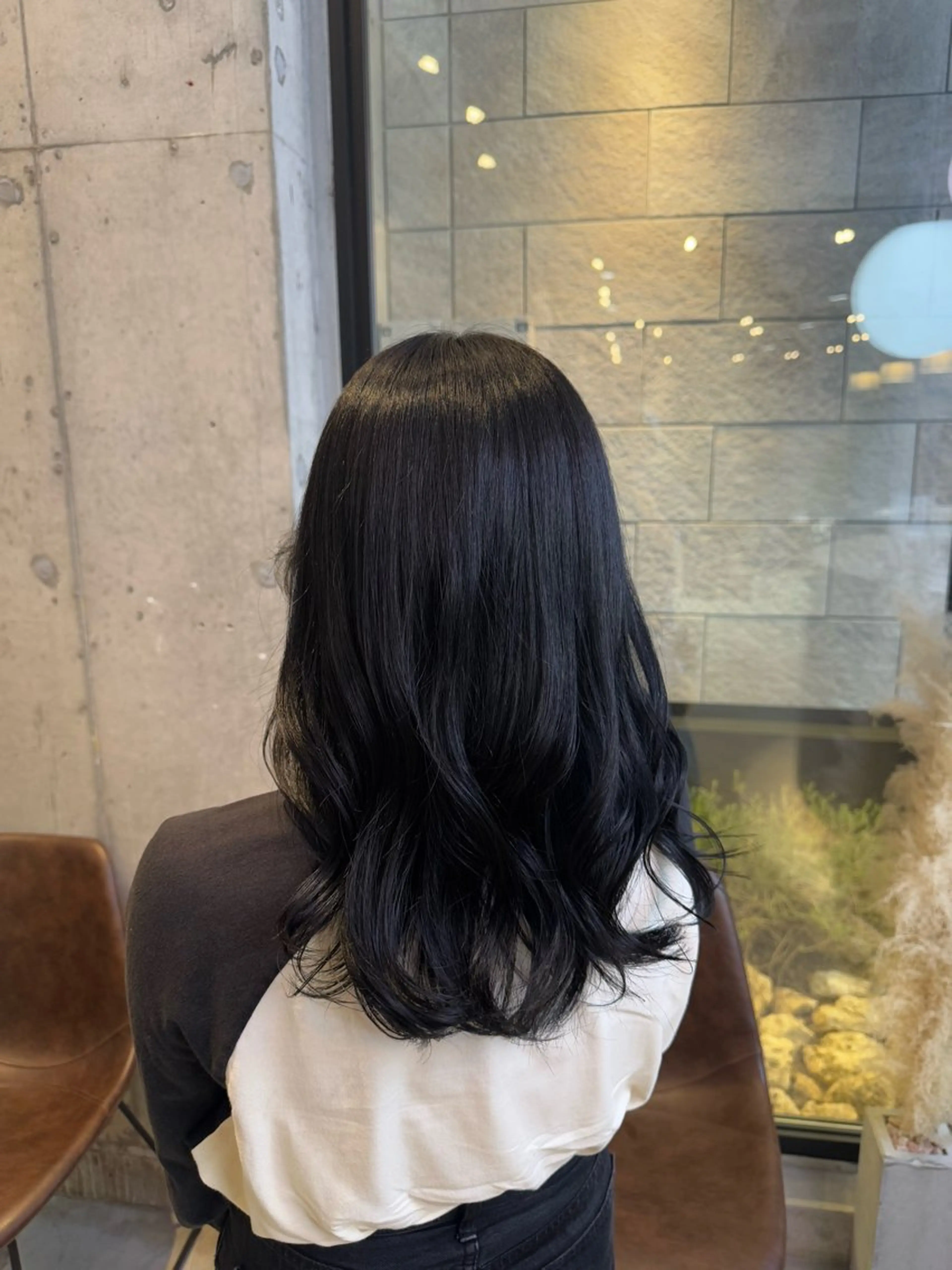 ロング カラー 山本 望華のヘアスタイル