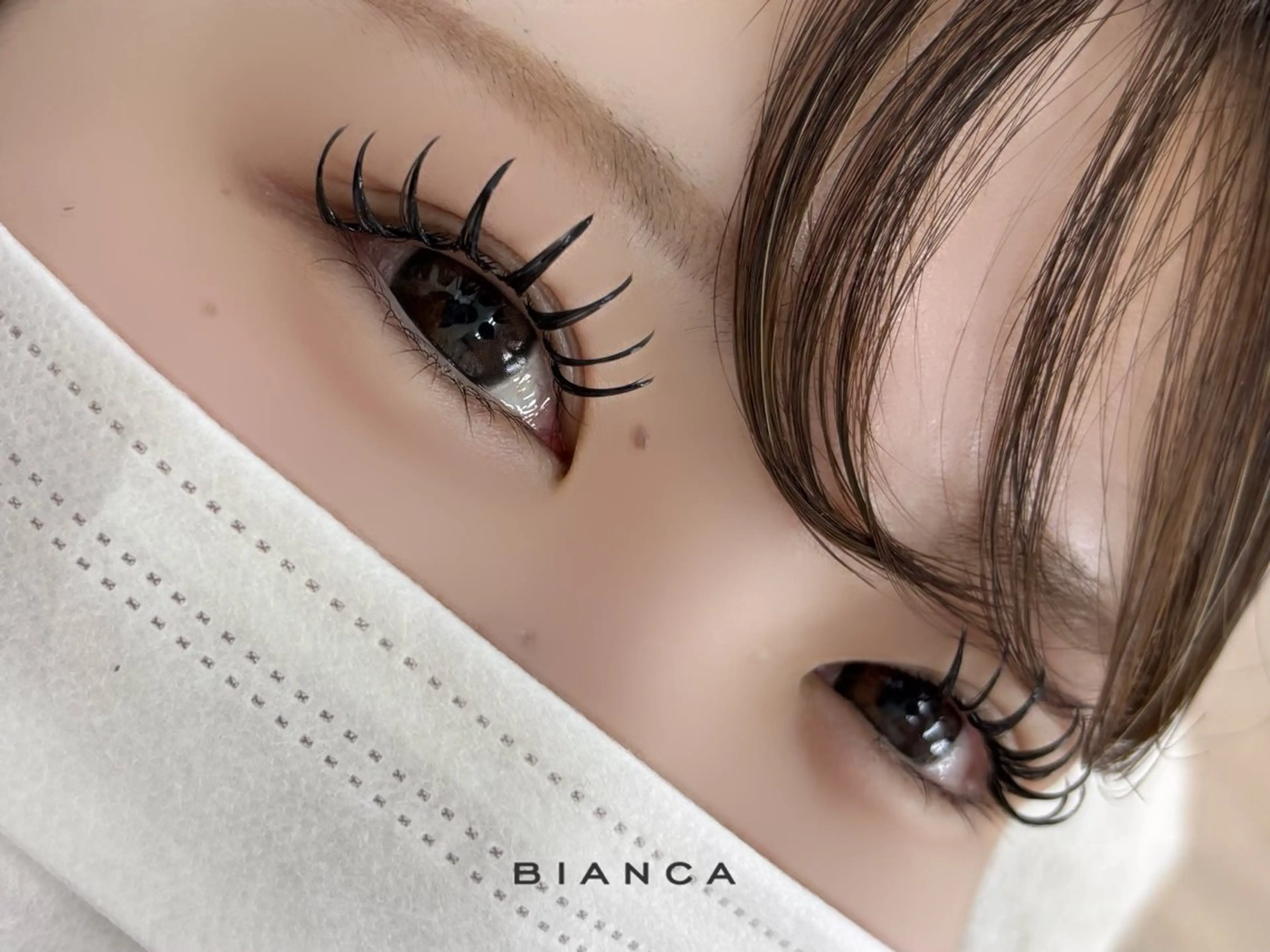 マツエク・マツパ マツエク Bianca .若松のマツエク・マツパデザイン