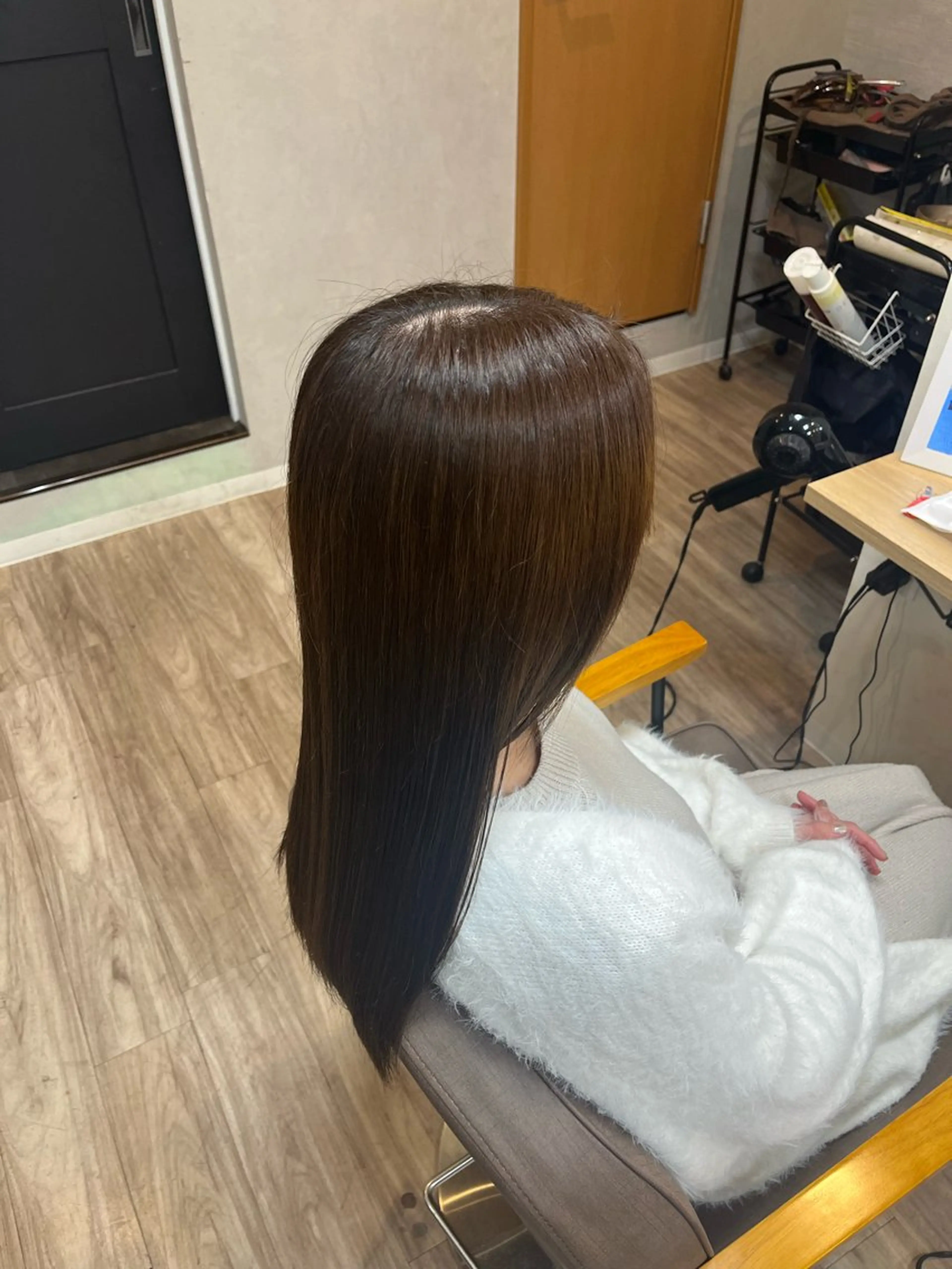 セミロング ヘアカラー トリートメント TELAHAIR研究学園店所属・TELAHAIR 副店長 永田のヘアスタイル
