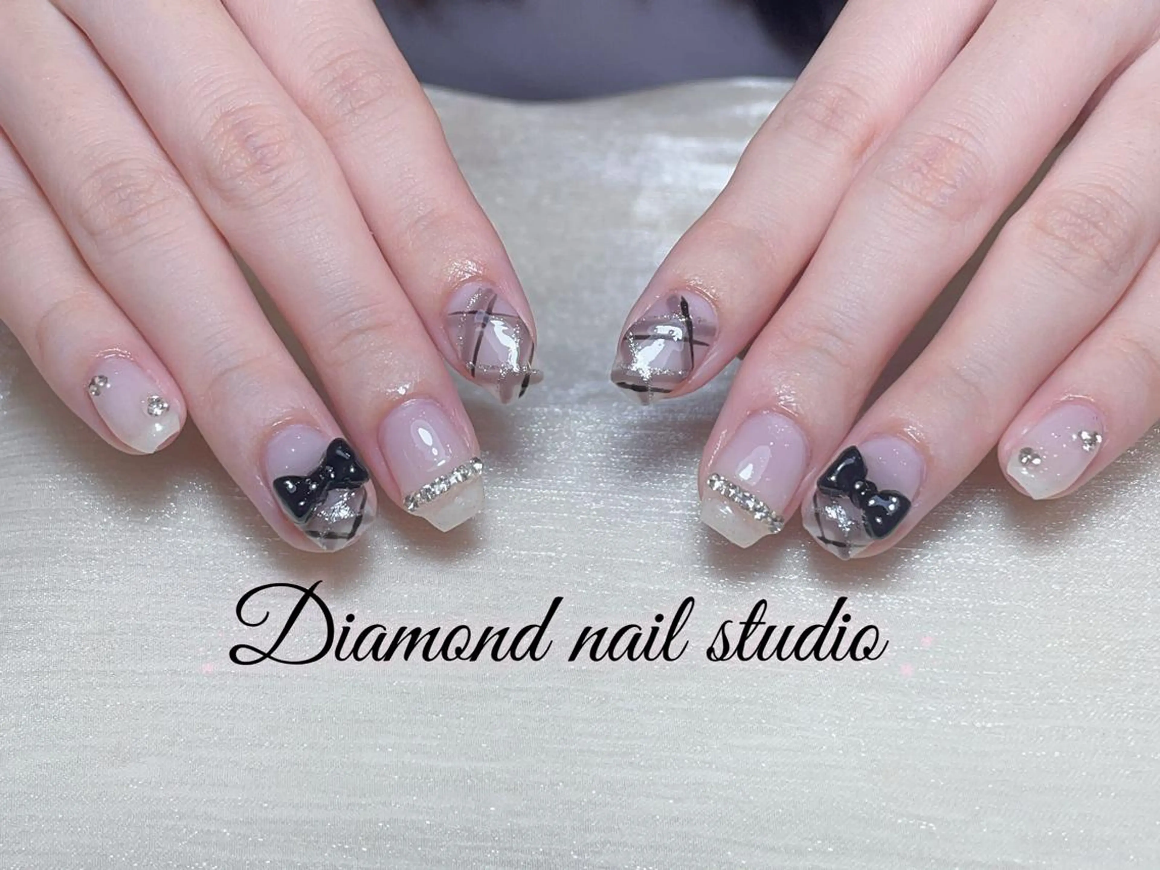 ネイル アートネイル オーロラネイル ガーリー キラキラネイル マグネットネイル ハンドネイル ハンドケア Diamond Kokona🩷のネイルデザイン