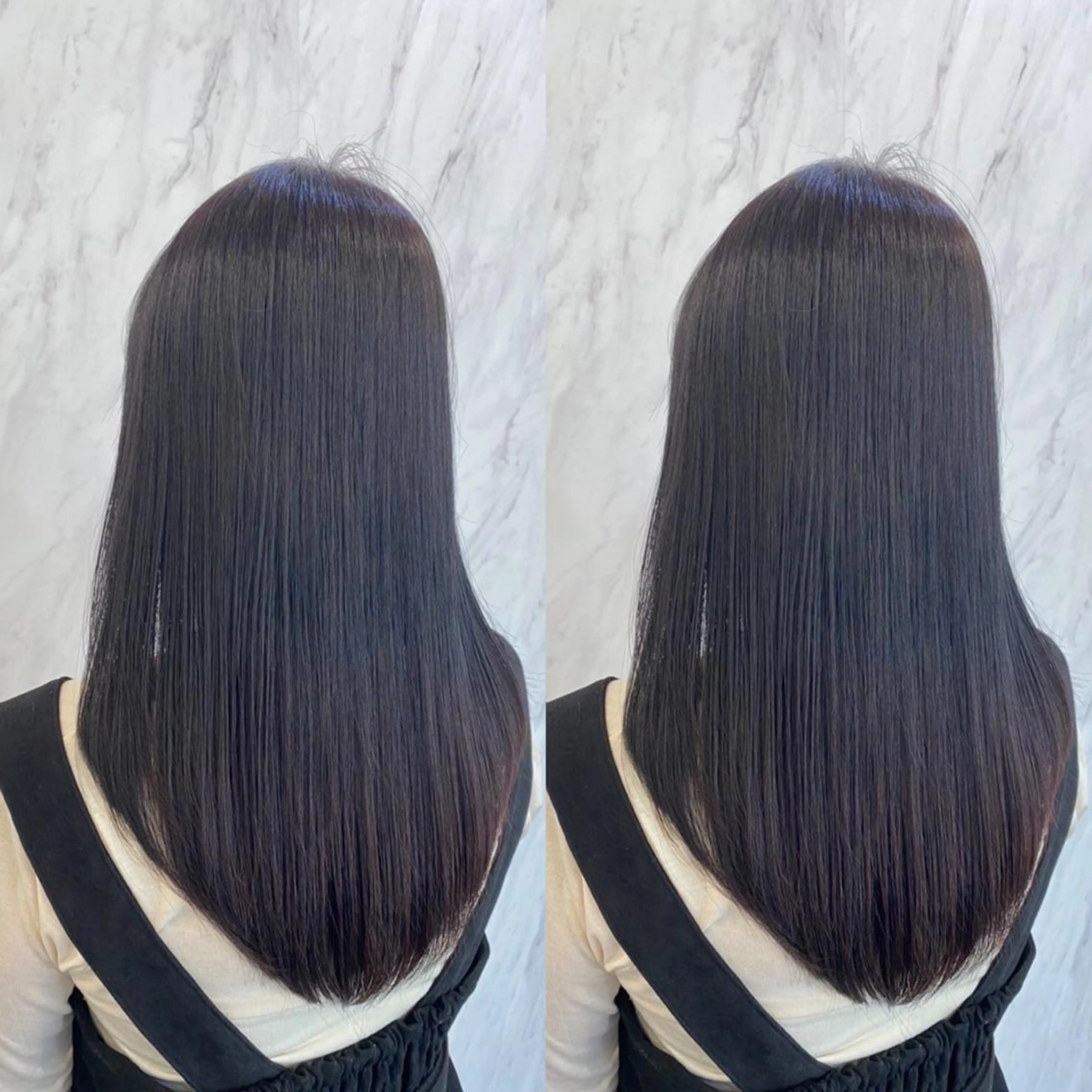 カット+コスメ縮毛矯正+ケアカラーの写真