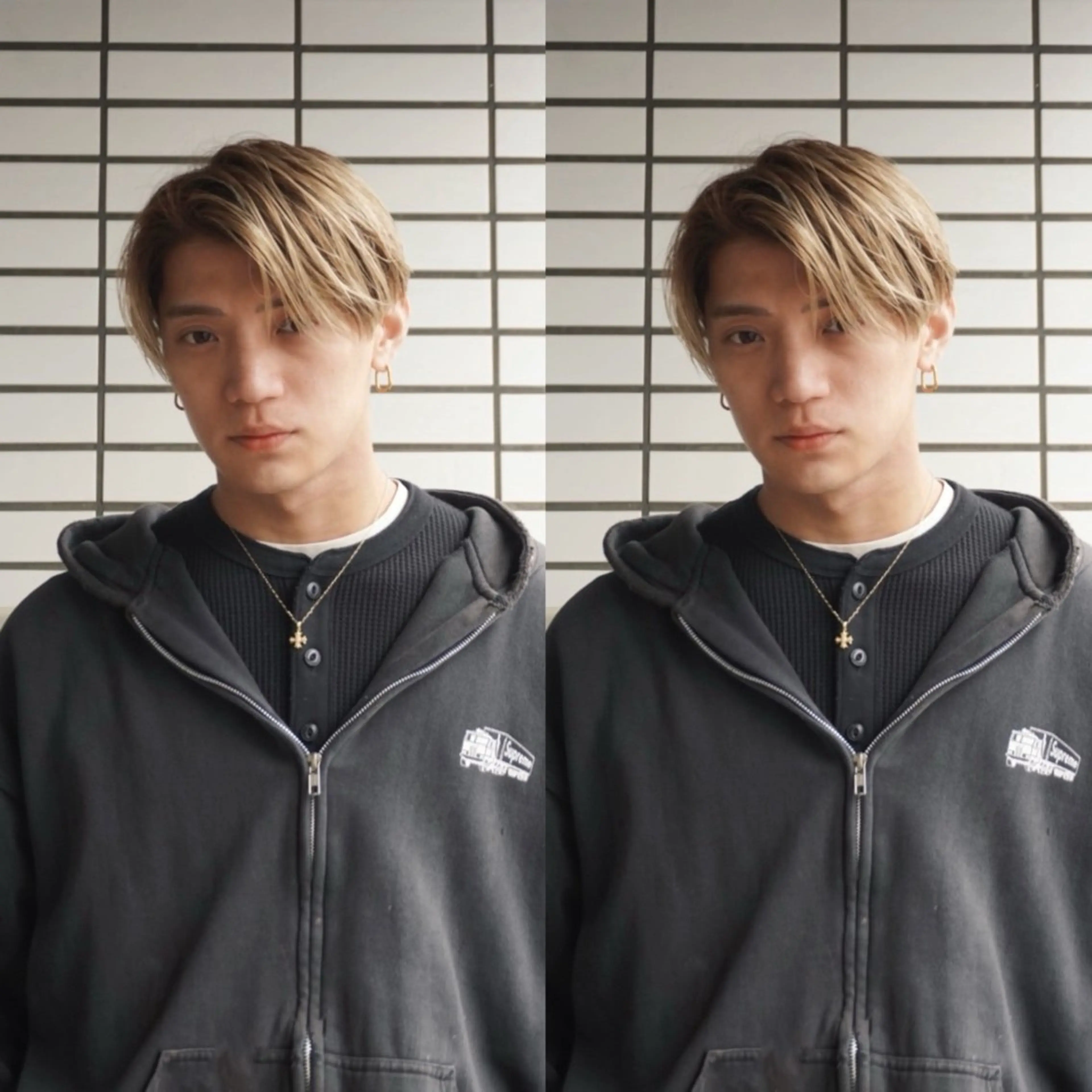 ショート パーマ メンズ メンズ韓国風 メンズパーマ 韓国風ヘア 小顔カット カット パーマ 💖艶髪矯正×小顔 カット特化/さくらのヘアスタイル