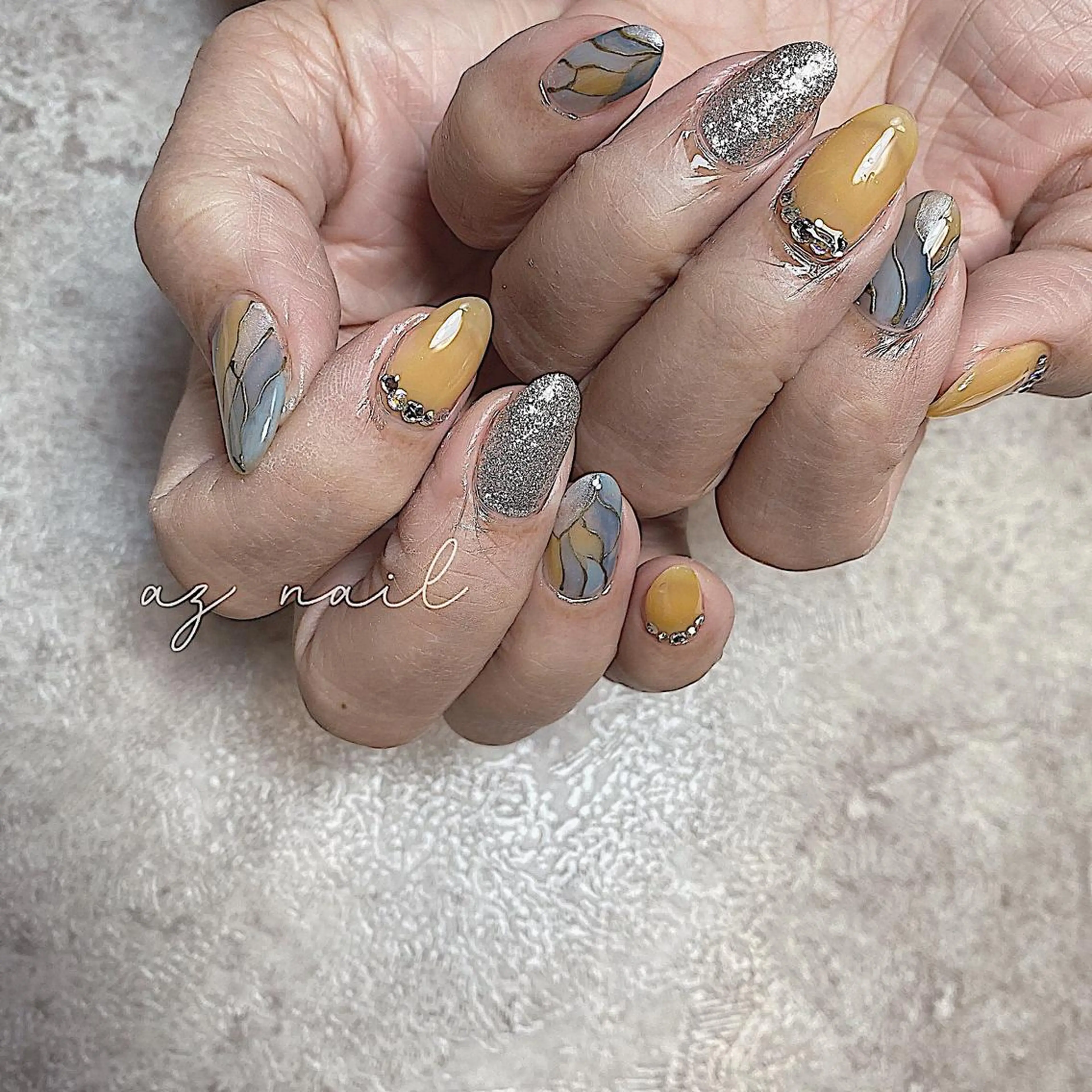 ネイル 井上 梓のネイルデザイン