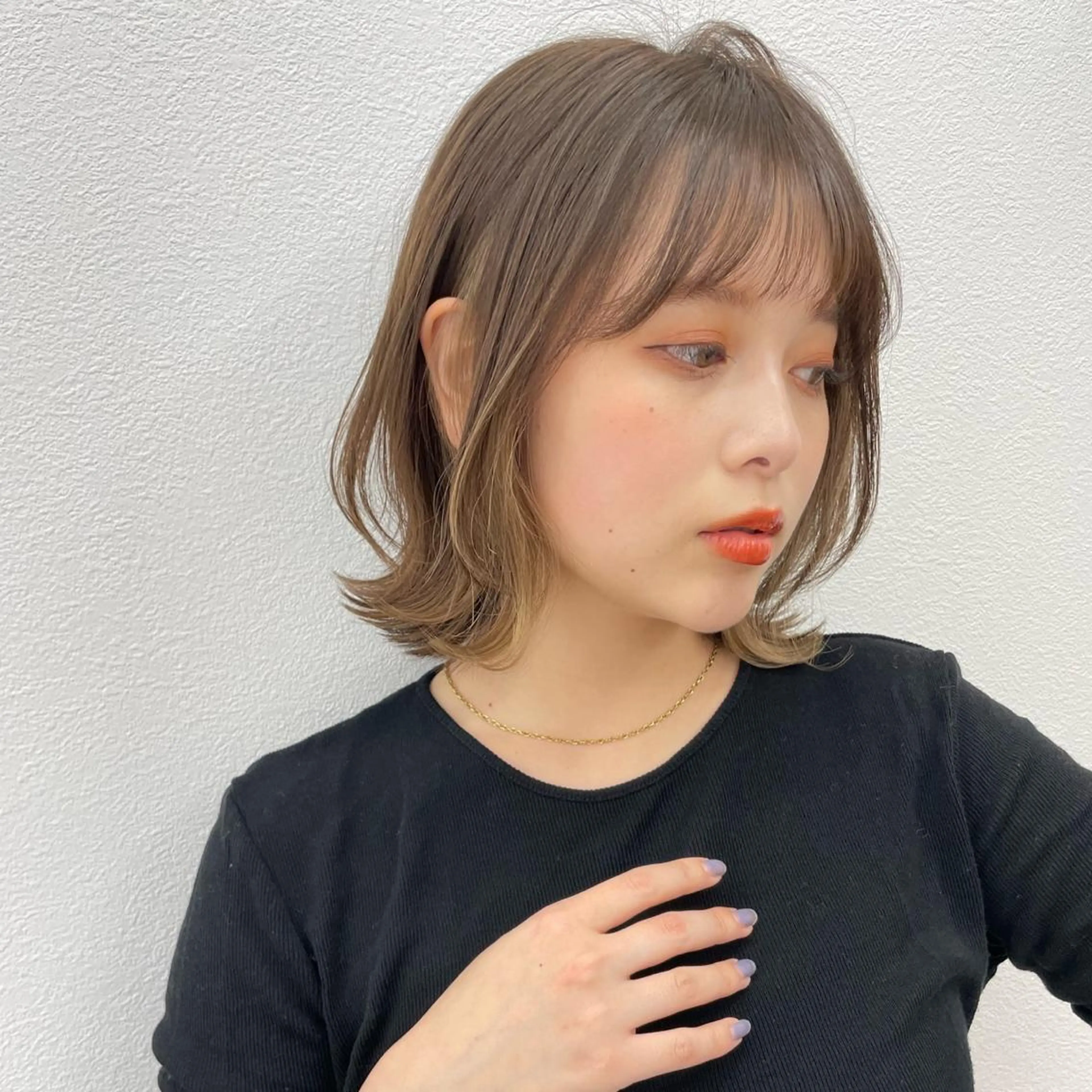 💙透明感カラー💙の写真