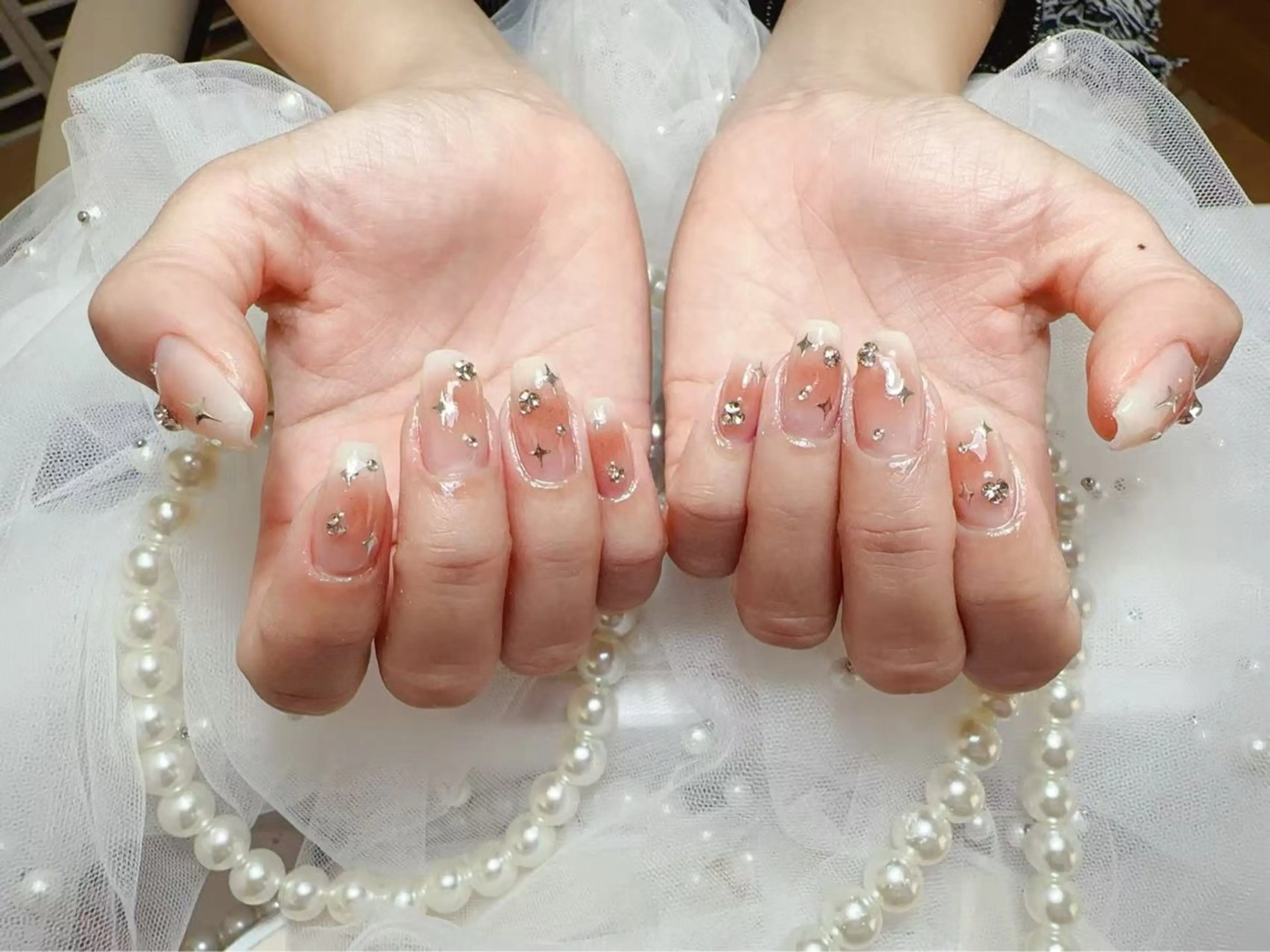 ネイル ハンドネイル ハンドケア ゆ きのネイルデザイン