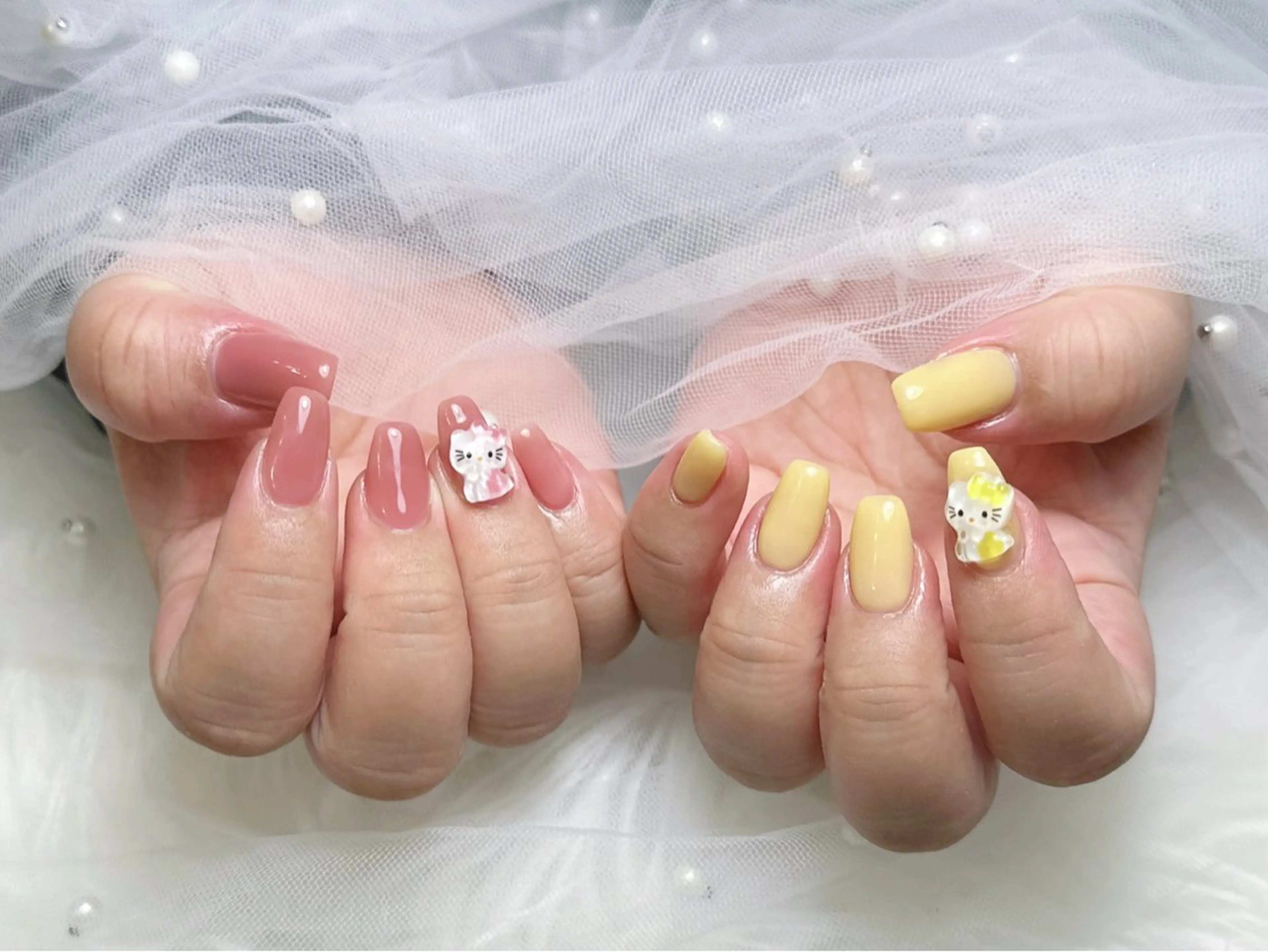 ネイル ハンドネイル 【Eclat エクラ】nail&beauty所属・Eclat〔エクラ〕 MOEKA𝜗𝜚*のネイルデザイン