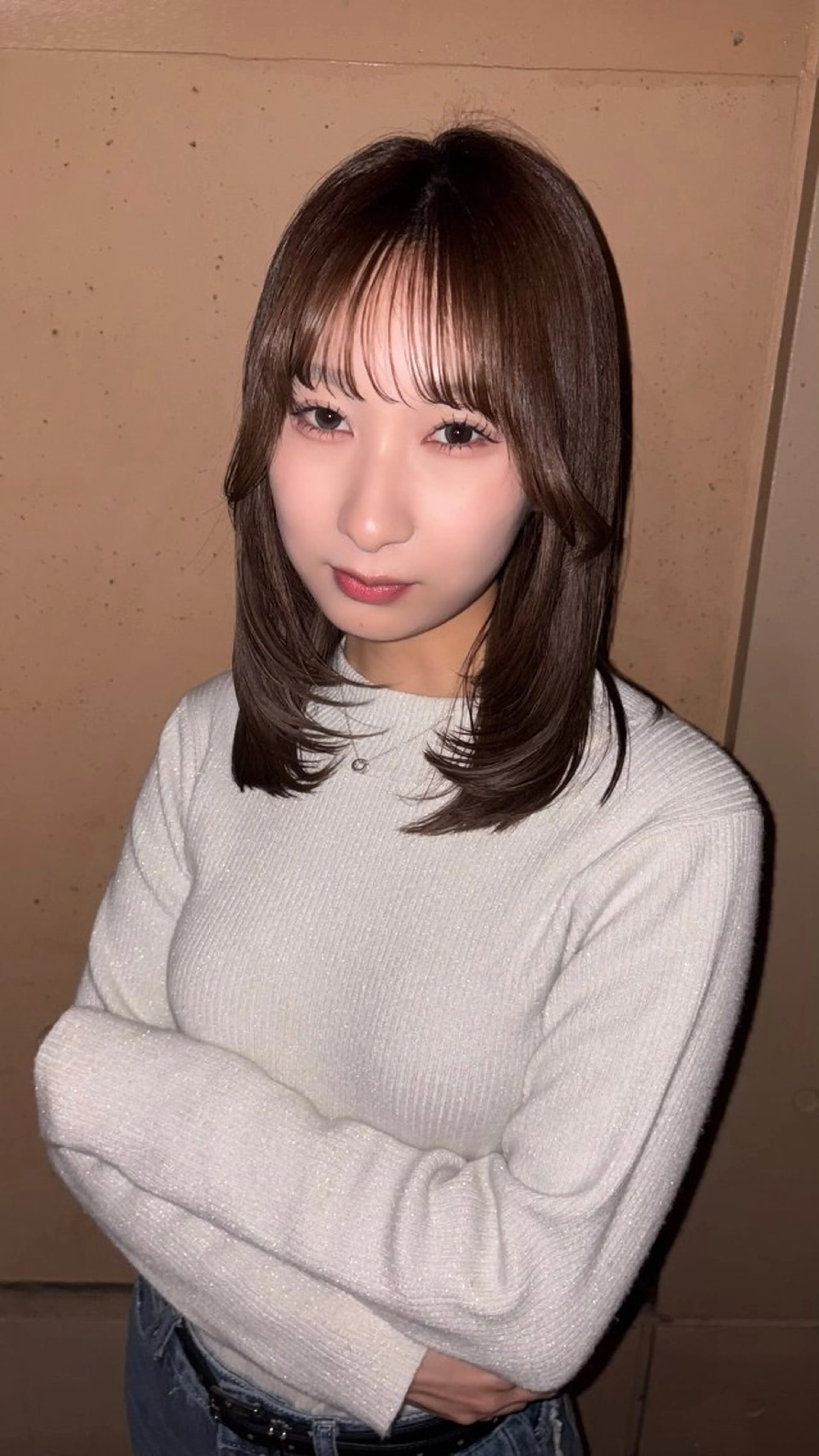 ミディアム レイヤーカット 三軒茶屋髪質改善🌼 リズキのヘアスタイル