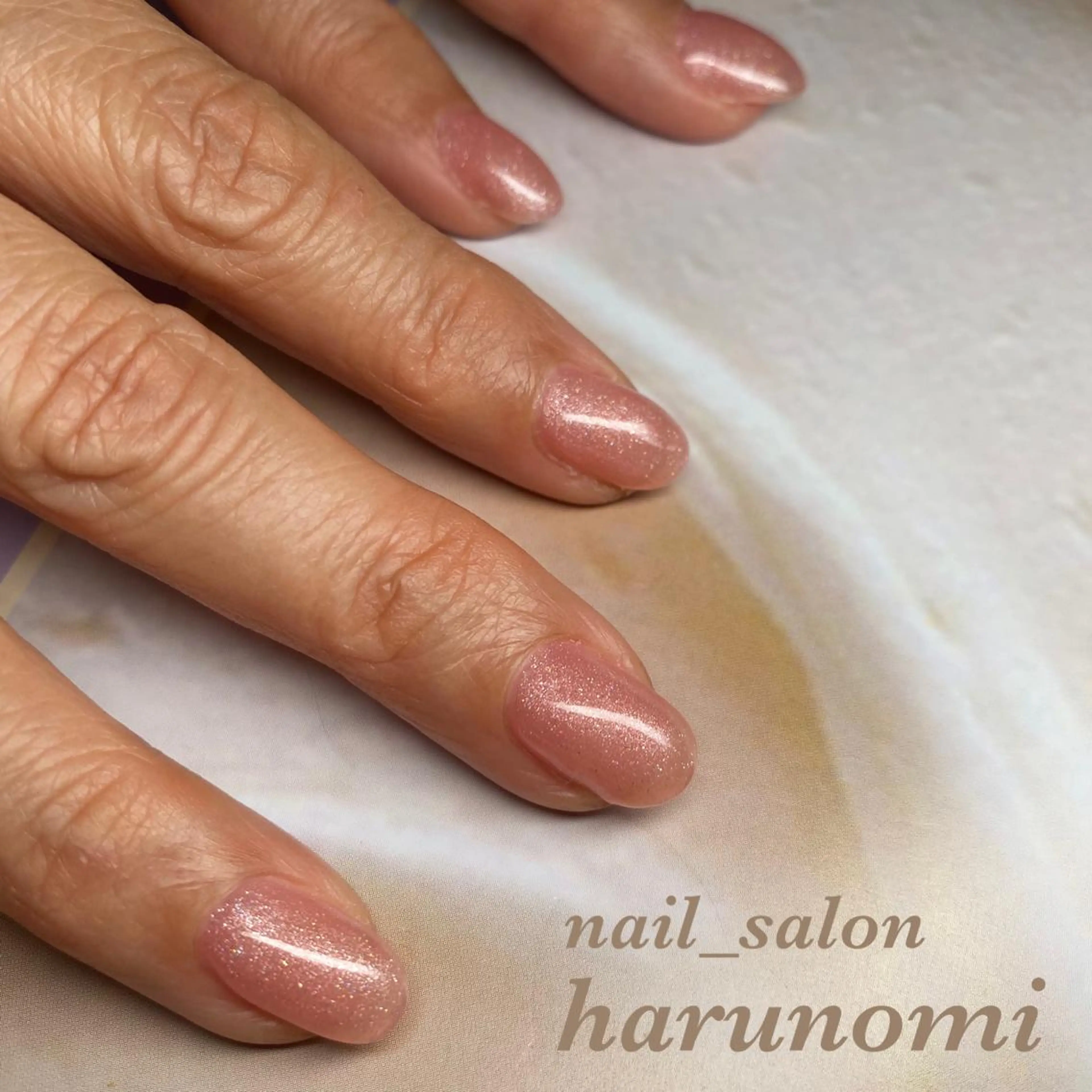 ネイル ラメ(グリッター) ハンドネイル nailroom harunomiのネイルデザイン