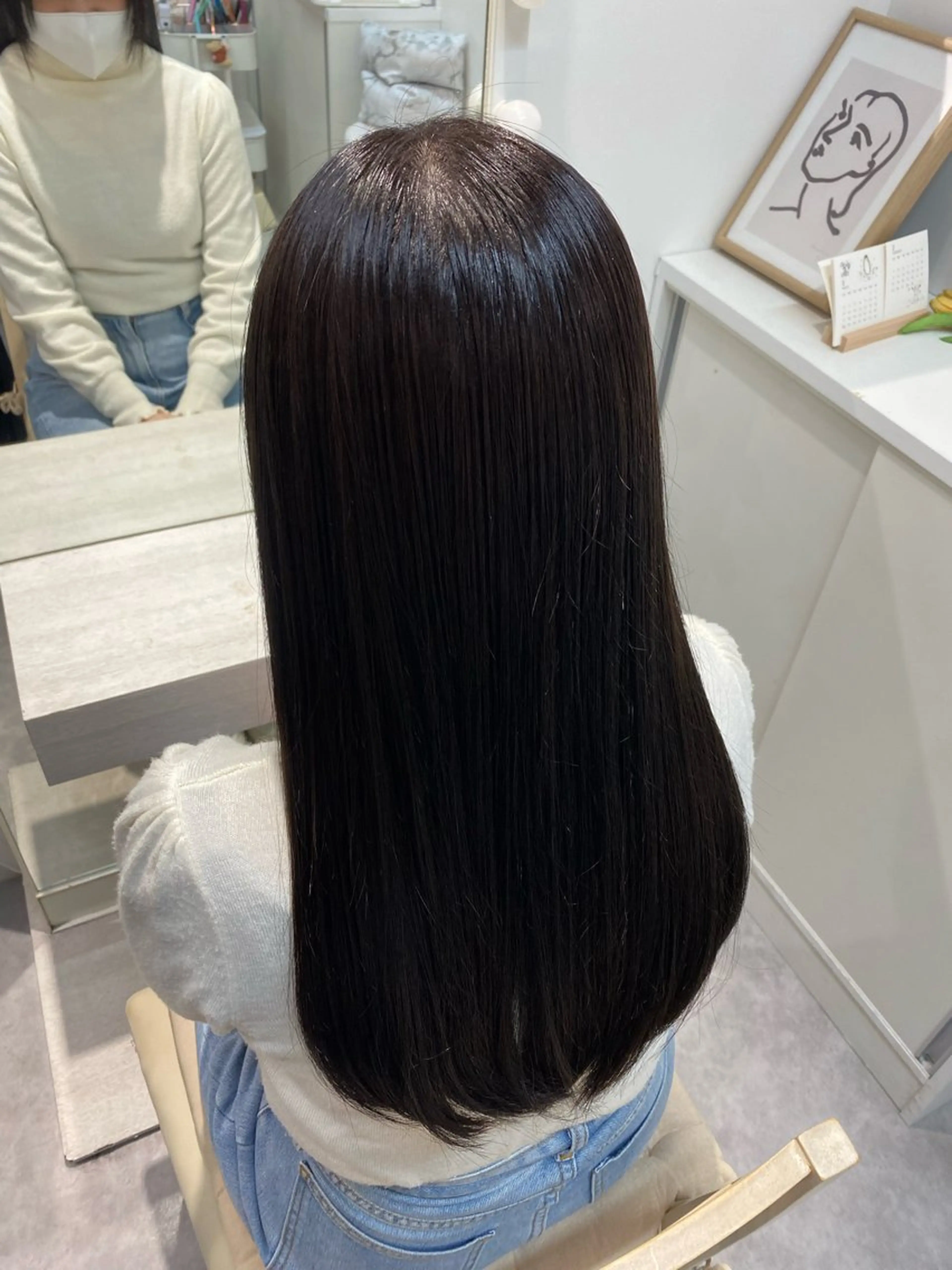 ロング CARE神戸店所属・SAKI /カラー/神戸/三宮のヘアスタイル