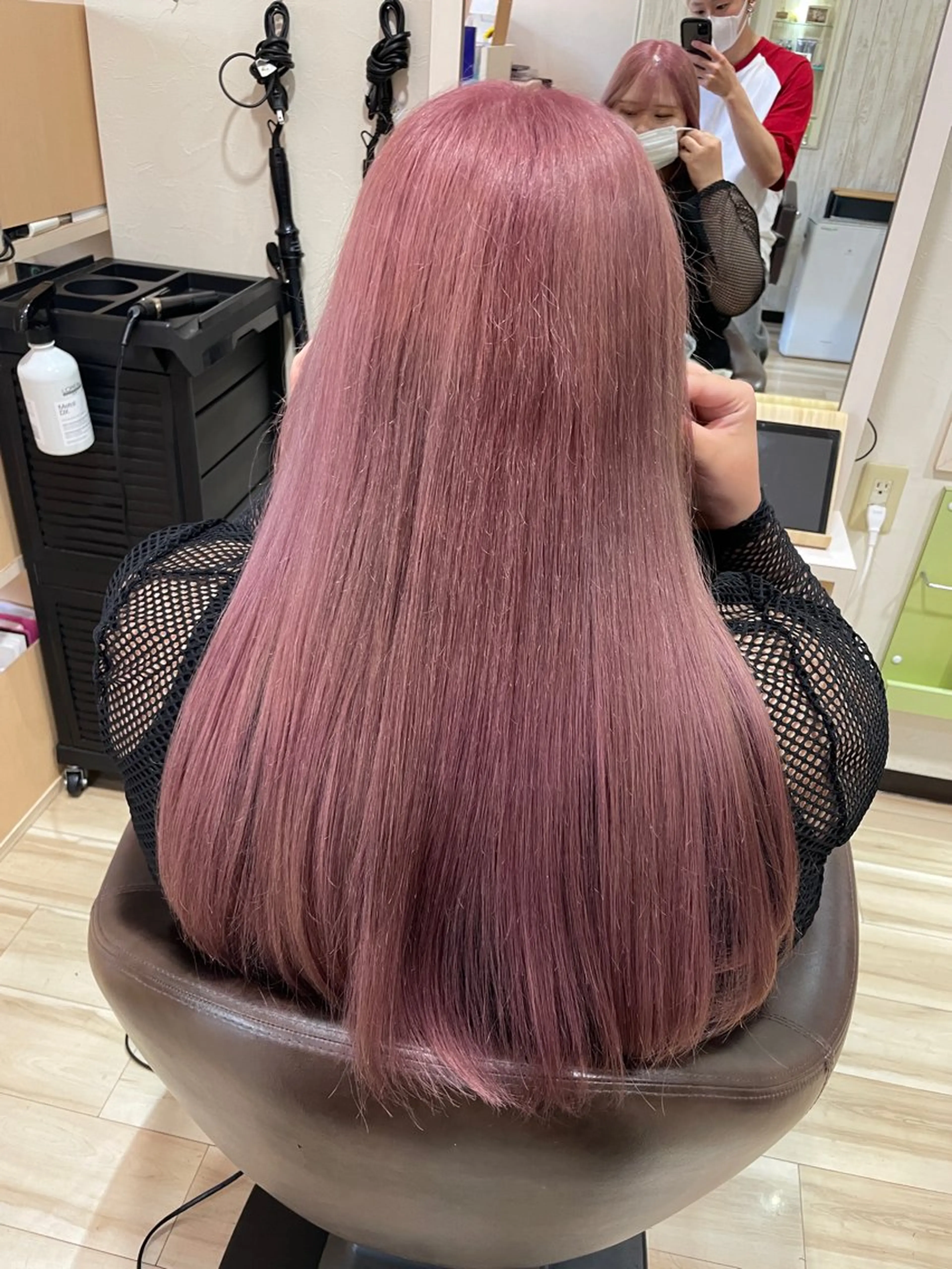 ロング カラー 🌈派手髪ハイトーン 🌈鈴木亮太🌈のヘアスタイル