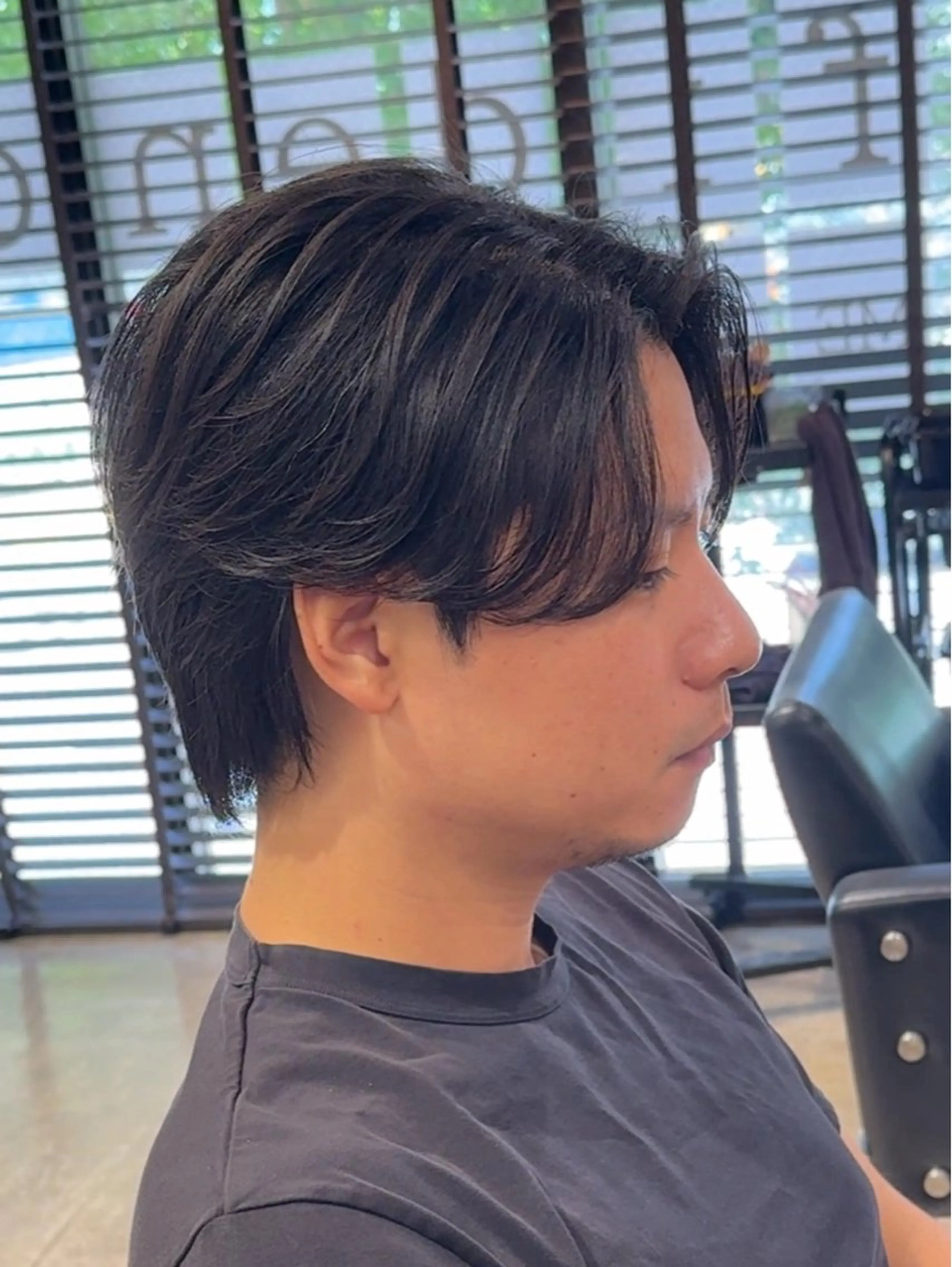 ショート パーマ メンズ メンズパーマ ニュアンスパーマ サロンズ内B区画所属・新宿メンズ専門 メンズパーマ特化のヘアスタイル