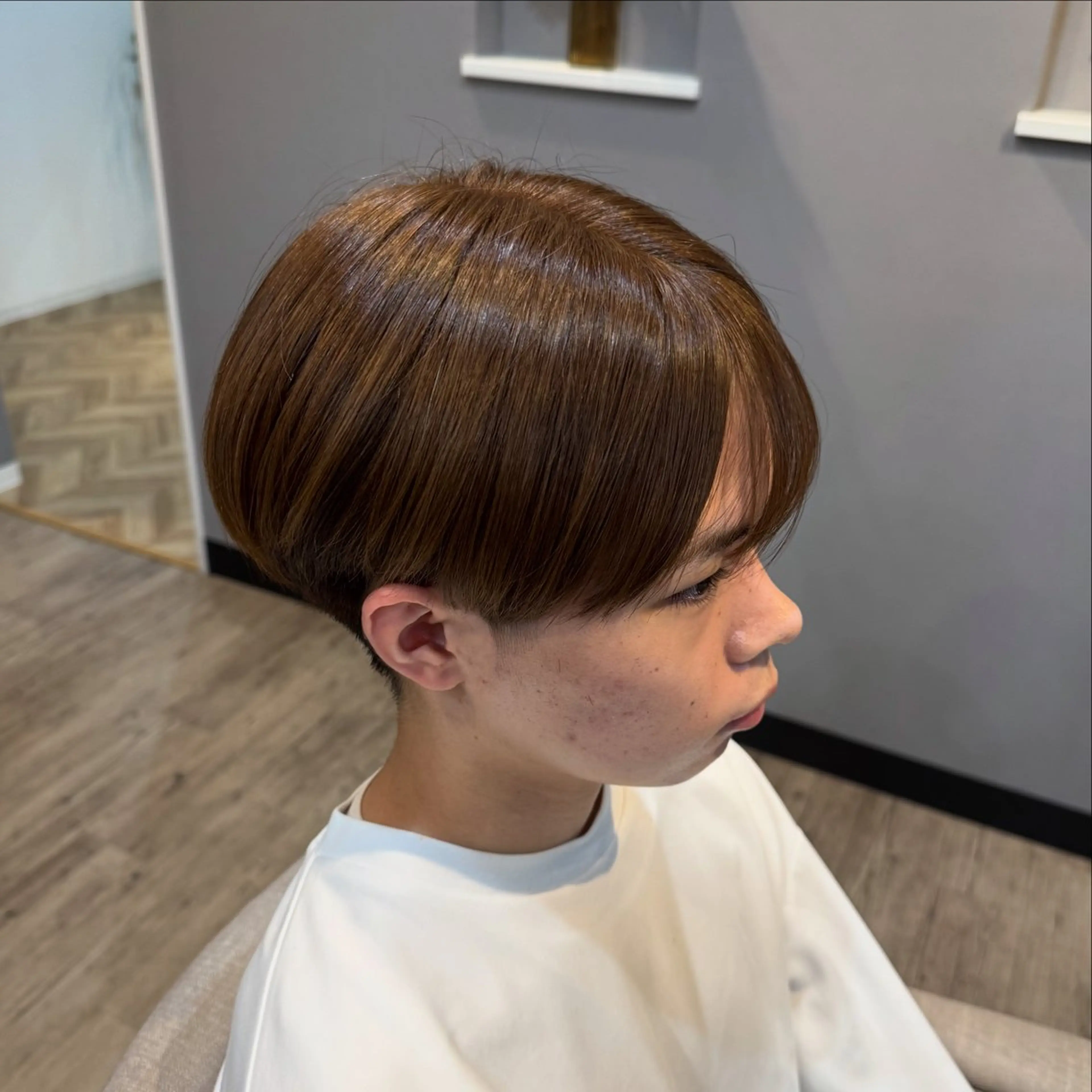 カラー カット ヘアカラー トリートメント 山口 泰広のヘアスタイル