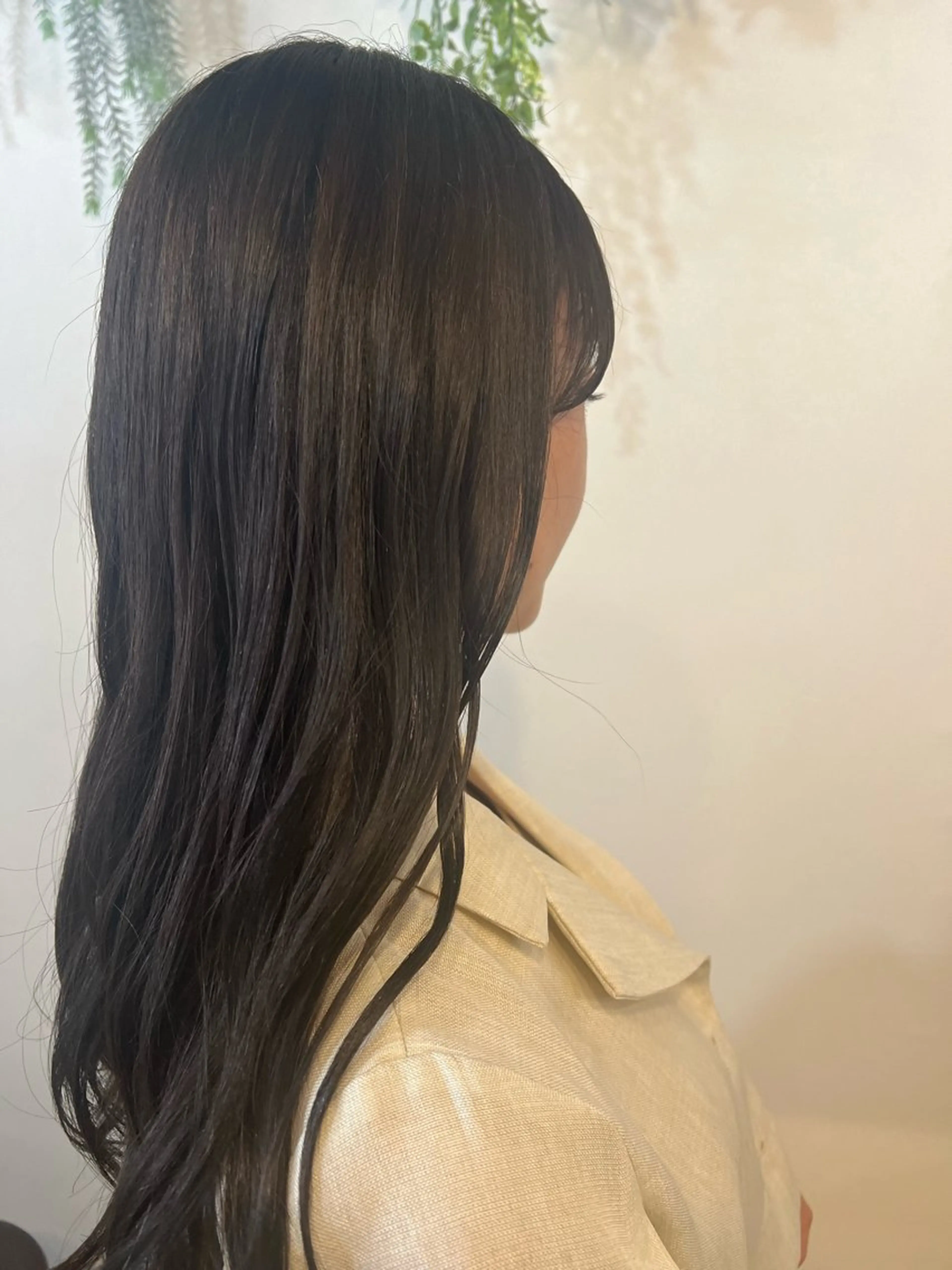 カラー Sherry/R 三川町 ayakaのヘアスタイル
