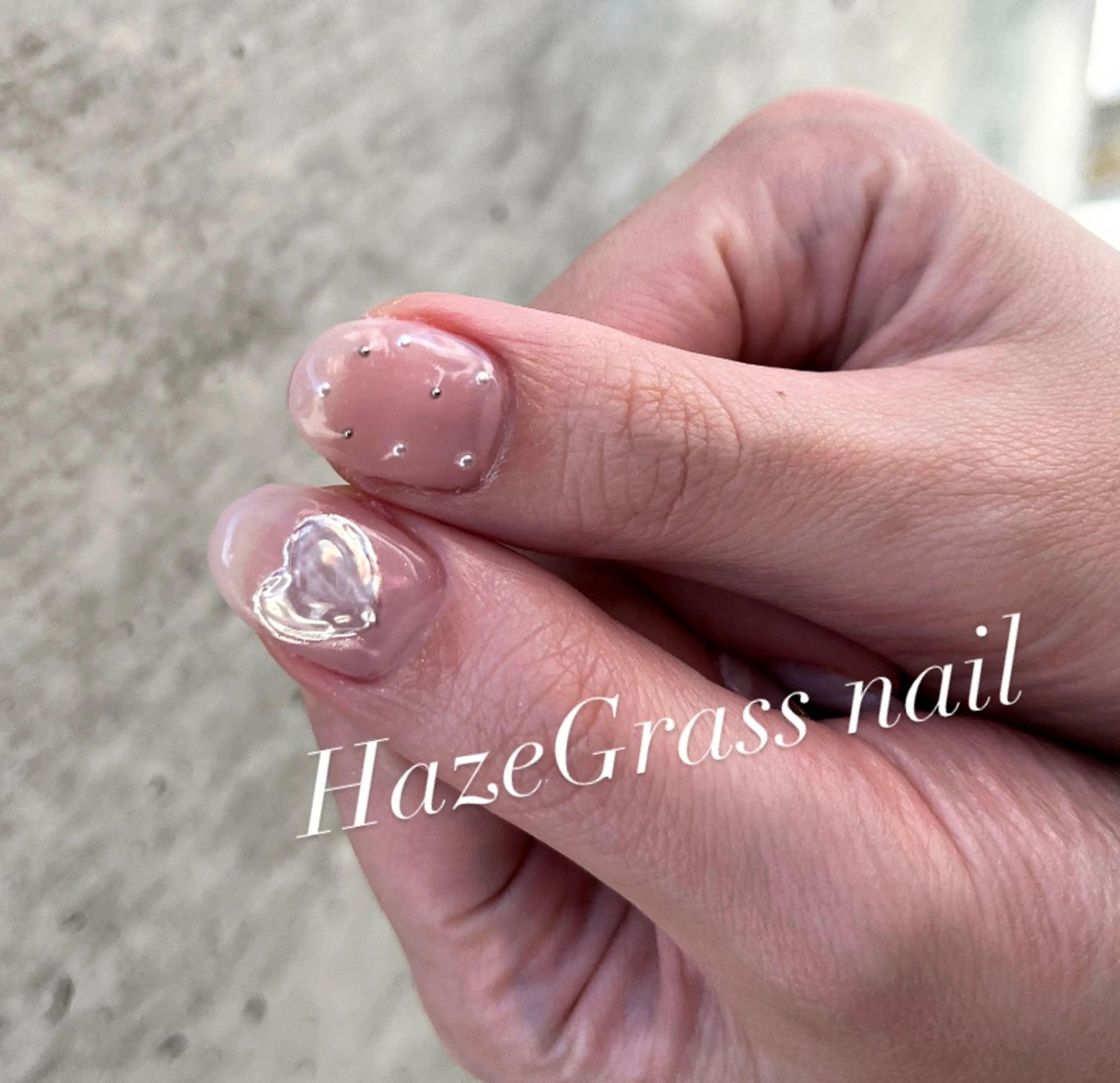 ミディアム HazeGrass NAILのネイルデザイン