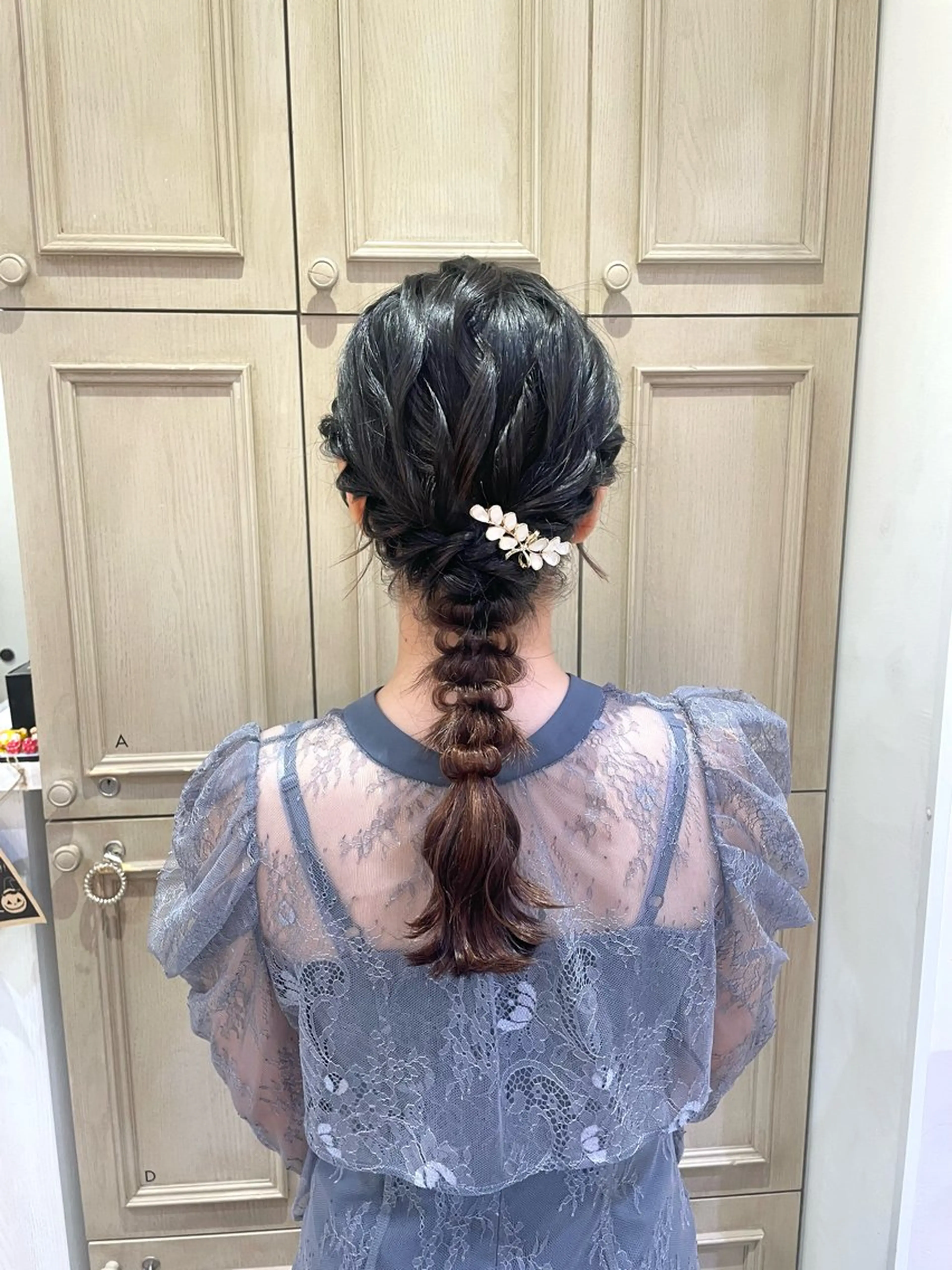 ヘアアレンジ 🎀透明感カラー🎀 ヘアメ／mikotoのヘアスタイル