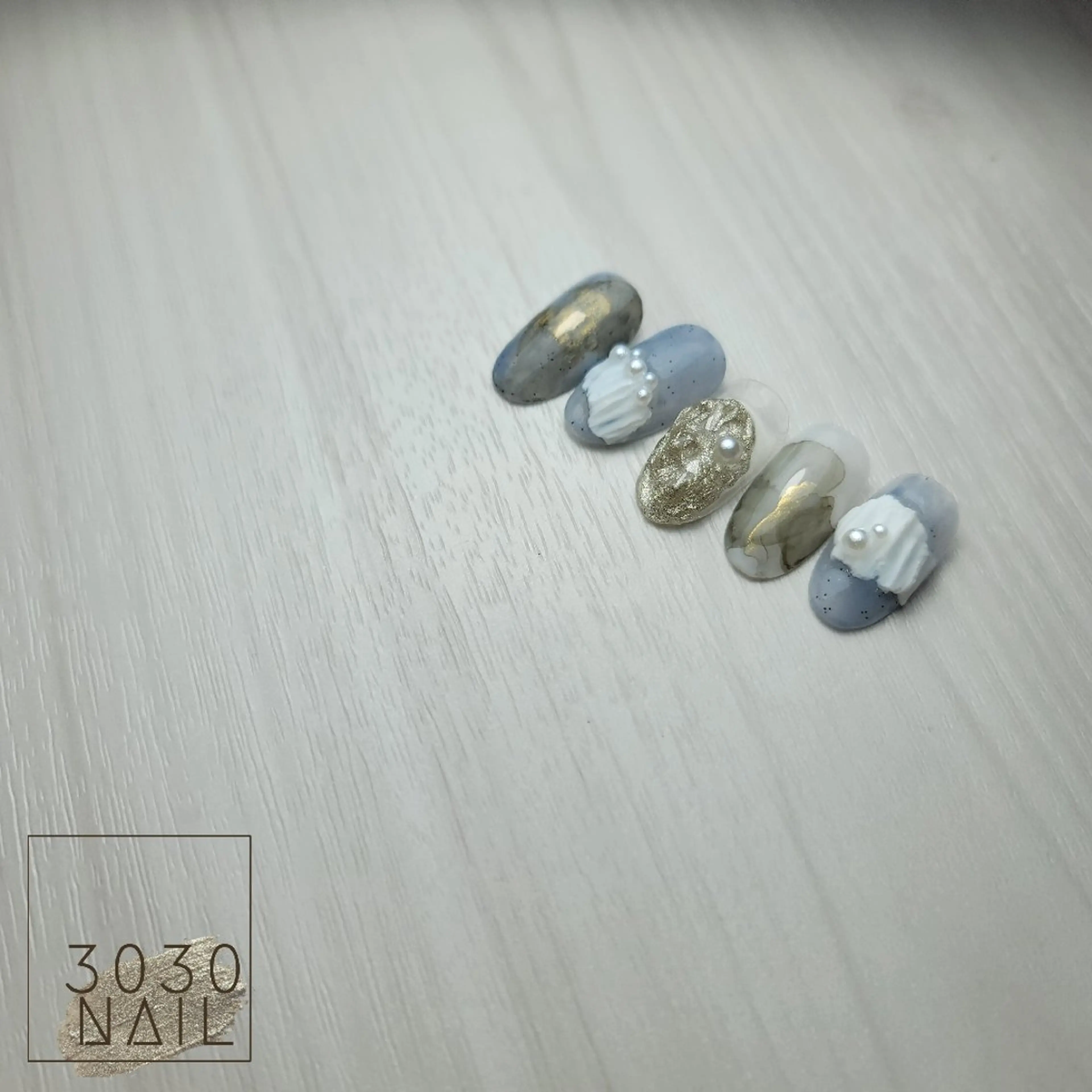 ネイル フットネイル 春ネイル ネイリスト riiisaのネイルデザイン