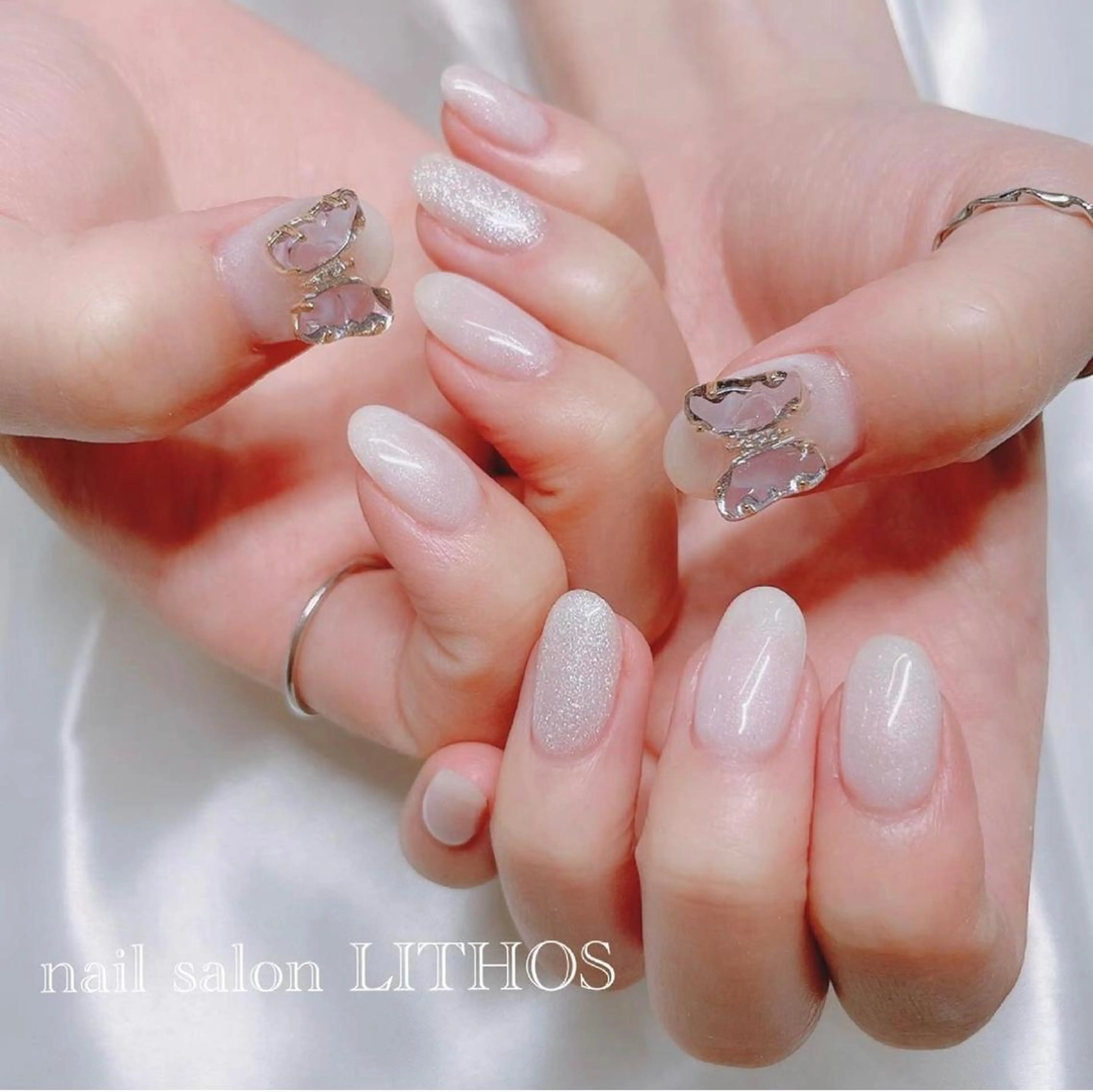 ネイル ハンドネイル nailsalon Lithos所属・nailsalon Recontreのネイルデザイン