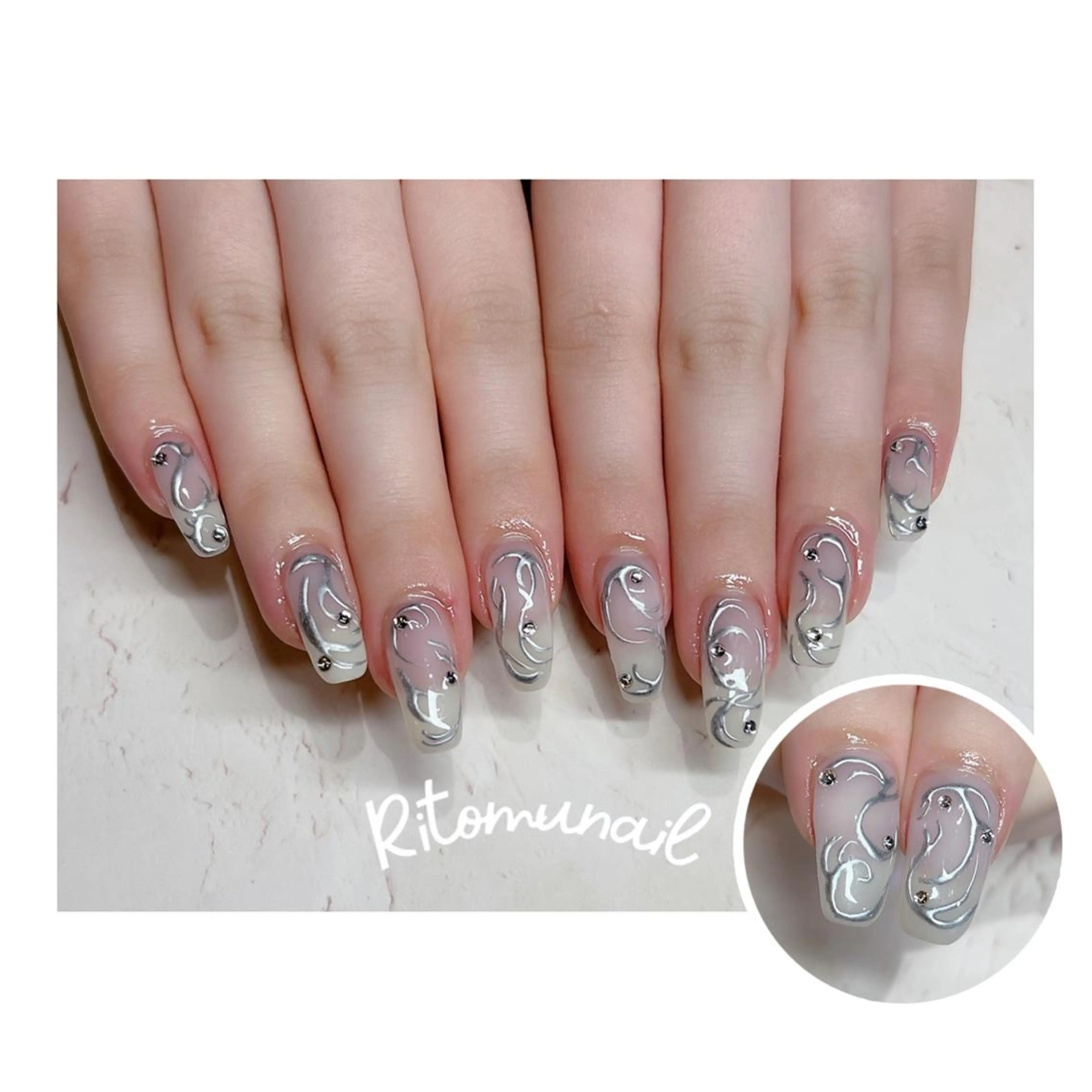 ネイル ritom.nail所属・nailist shioriのネイルデザイン