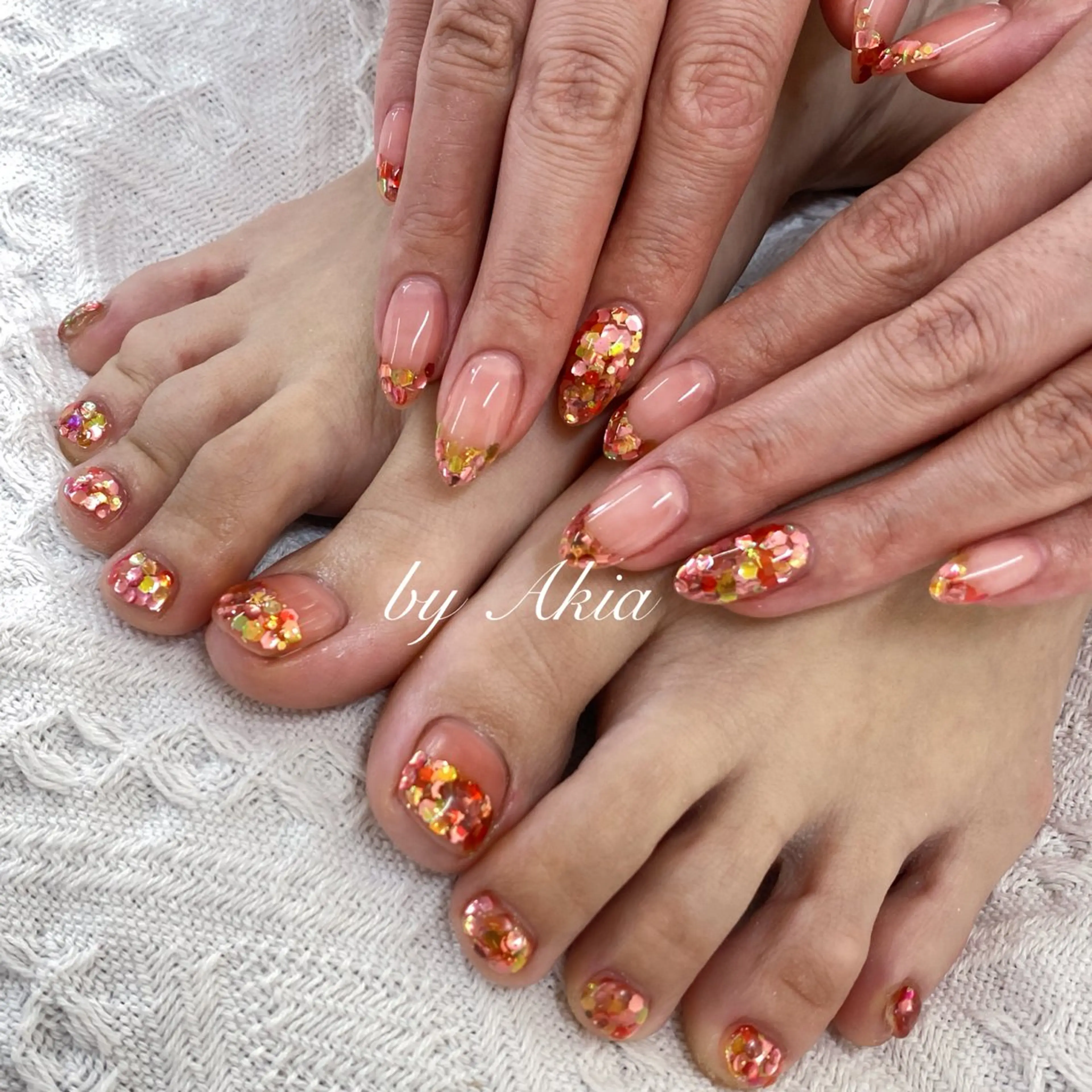 ネイル ハンドネイル フットネイル 閨匠ビューティサロン 銀座店のネイルデザイン