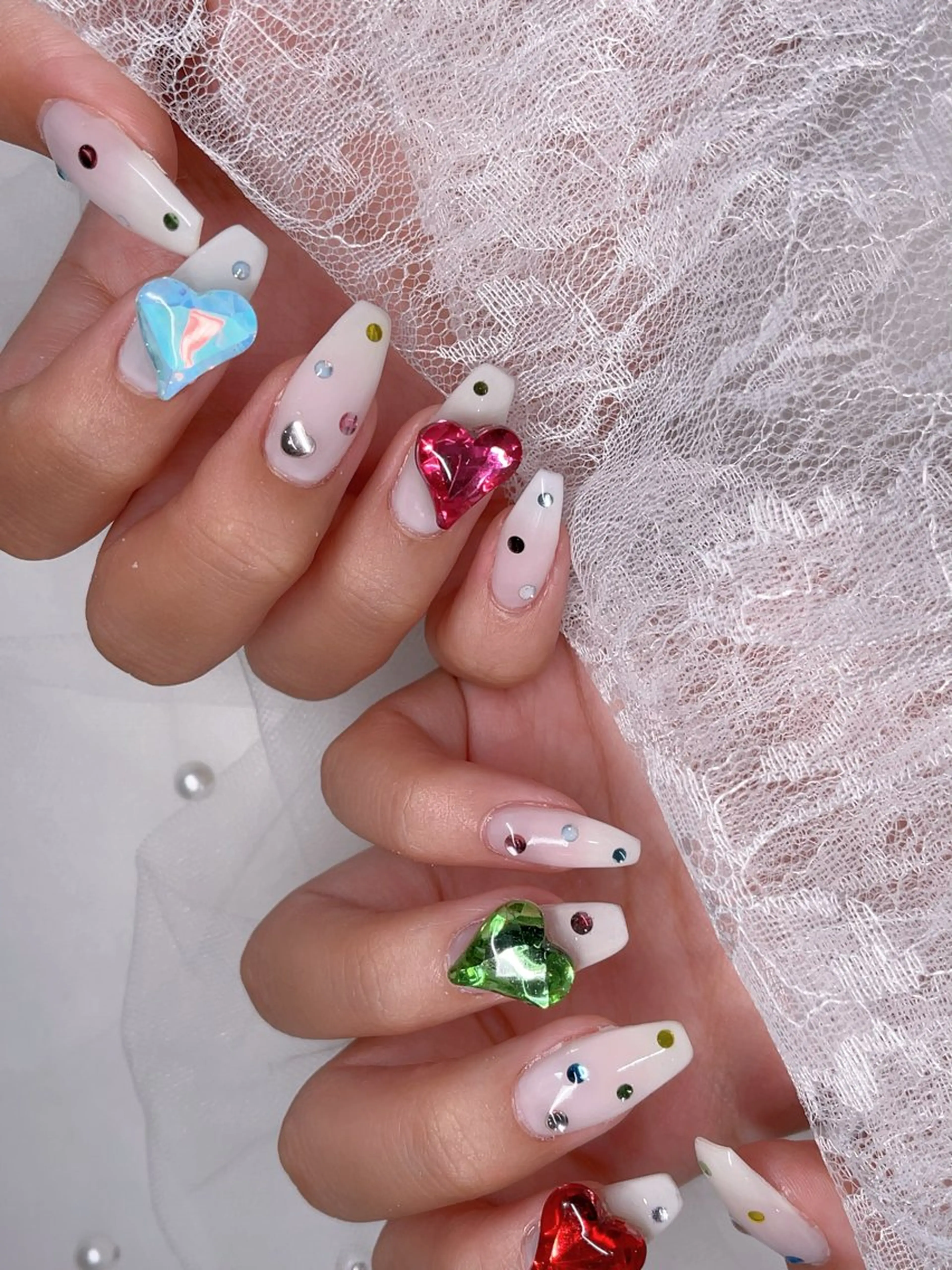 ネイル ハンドネイル 悦田joieange 京橋店のネイルデザイン