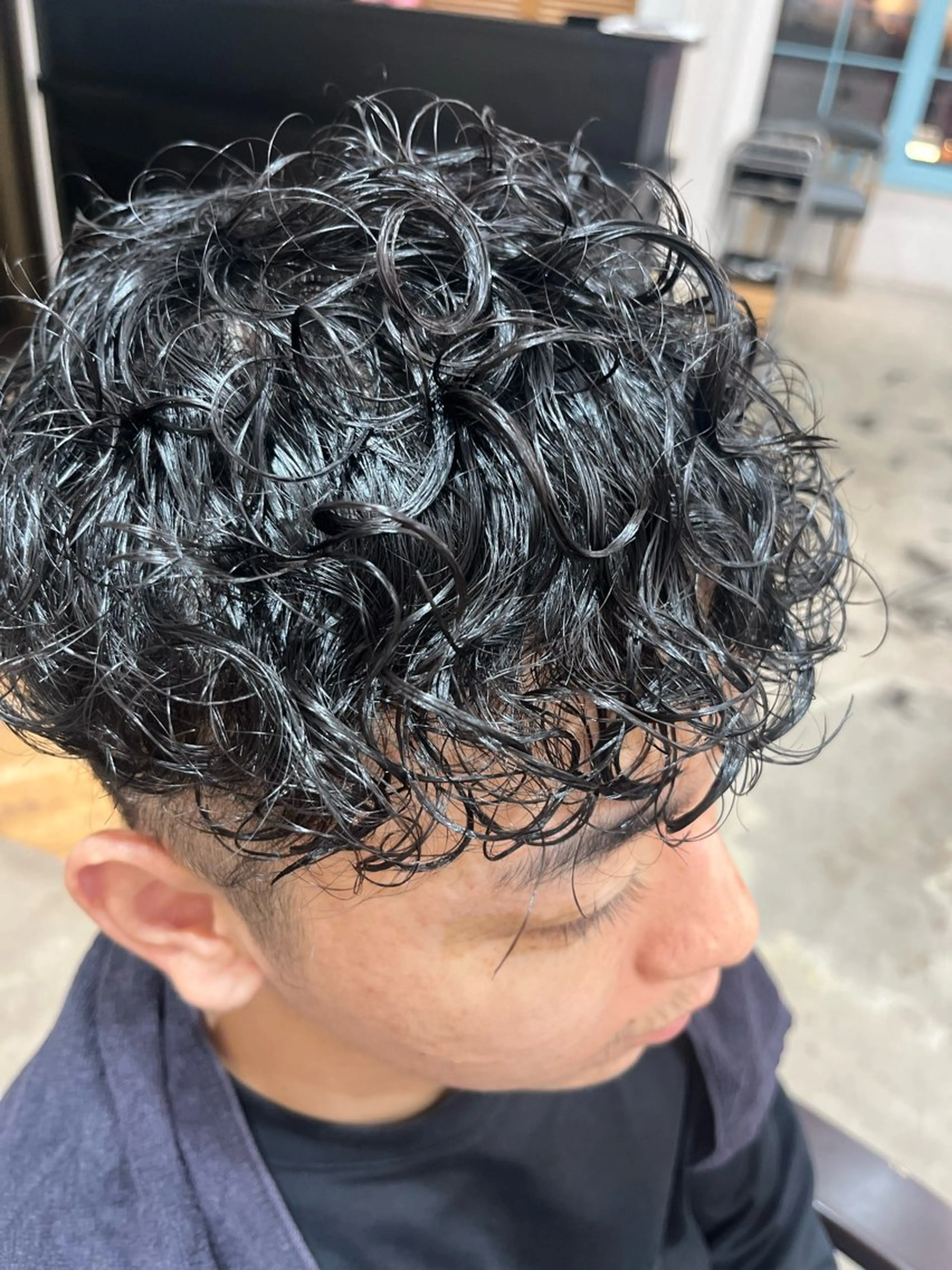 パーマ メンズ Maki マキのヘアスタイル