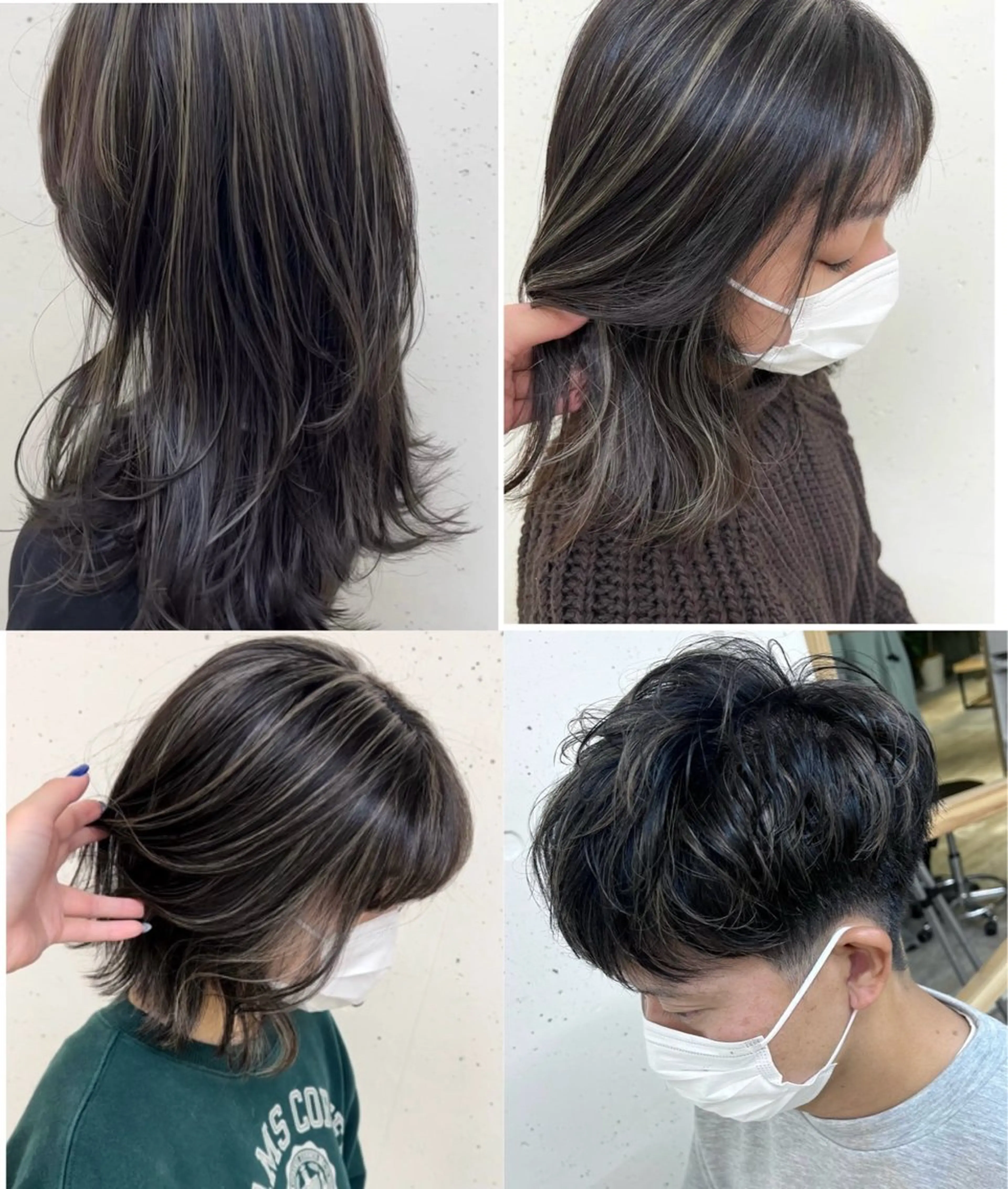 カラー 高難易度縮毛矯正　春日井　Soea(ソイア)所属・多久間 喬介のヘアスタイル