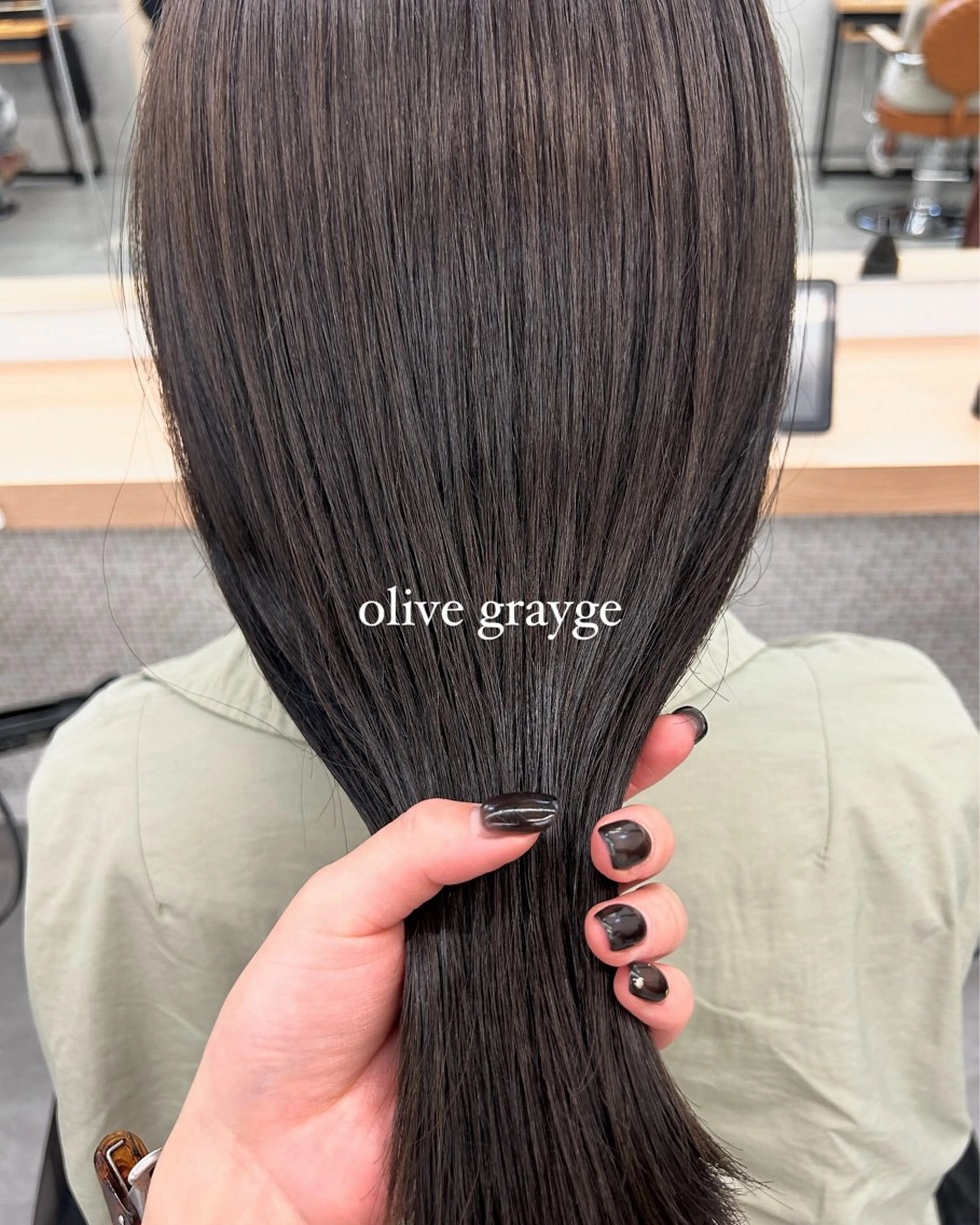 セミロング カラー トリートメント 🫧赤み消しカラー nanami🫧のヘアスタイル